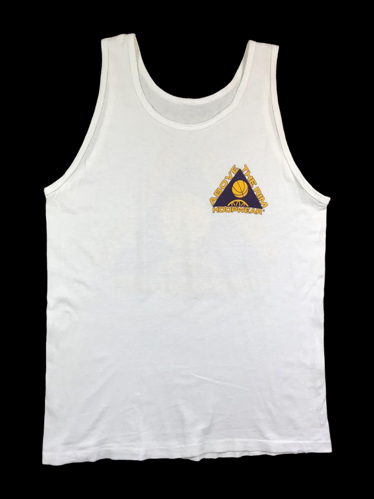 Above the Rim × Vintage VINTAGE 90s ABOVE THE RIM LOGO SLEEVELESS SINGLET T-SHIRT Size US L / EU 52-54 / 3 - 2 Thumbnail