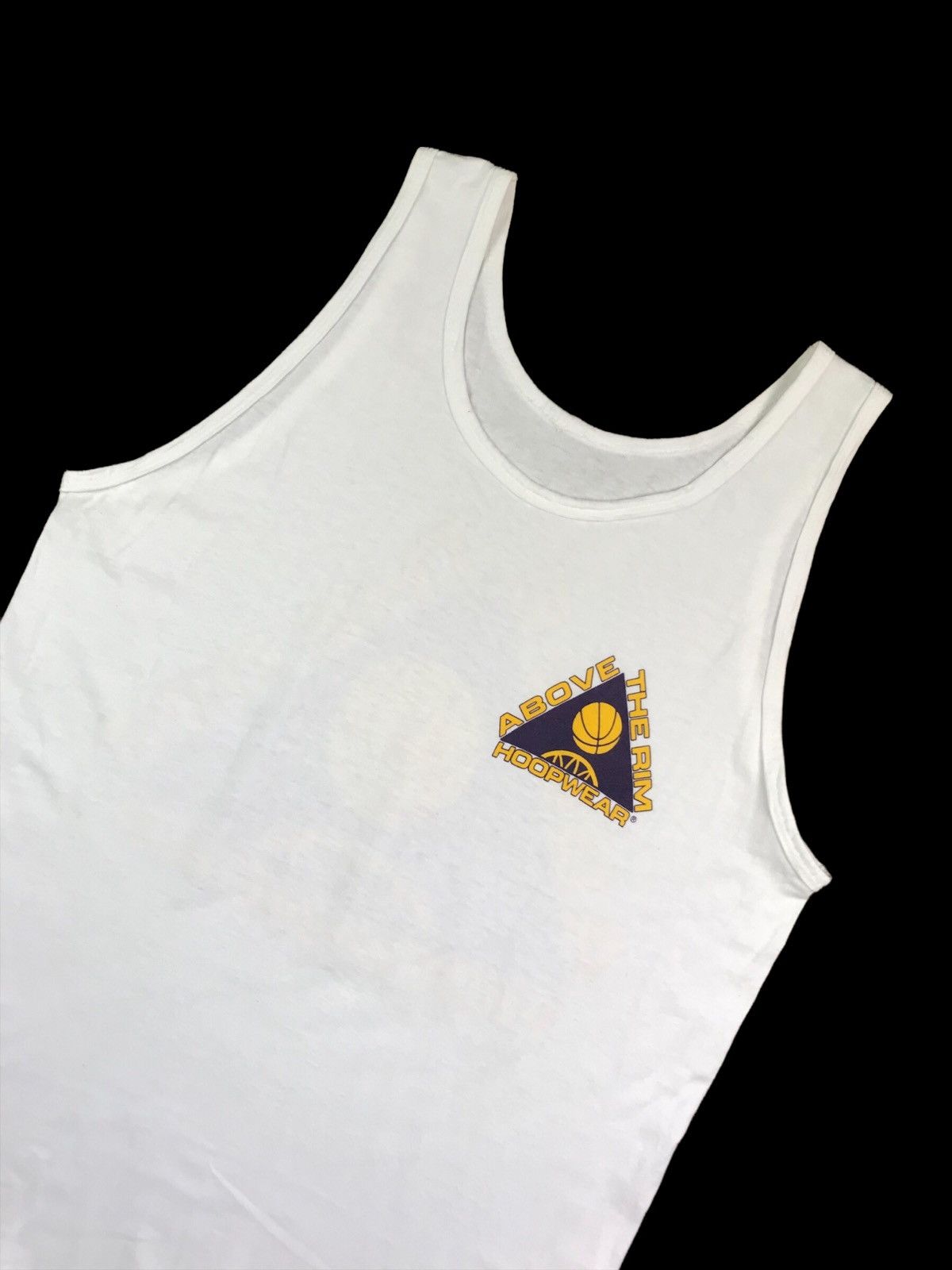 Above the Rim × Vintage VINTAGE 90s ABOVE THE RIM LOGO SLEEVELESS SINGLET T-SHIRT Size US L / EU 52-54 / 3 - 3 Thumbnail