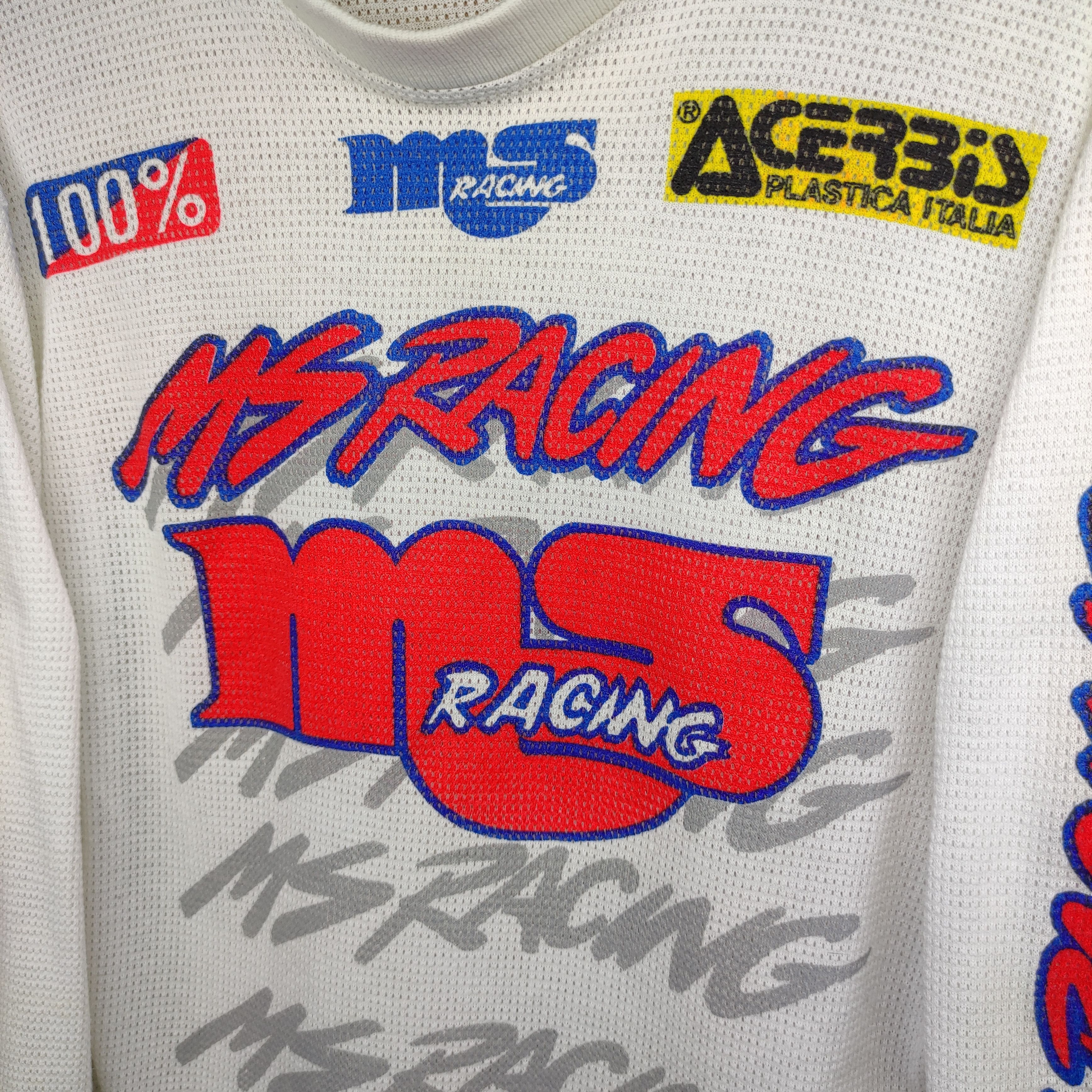 Vintage a84 vintage MSR MS Racing Motocross Jersey Size US M / EU 48-50 / 2 - 4 Thumbnail