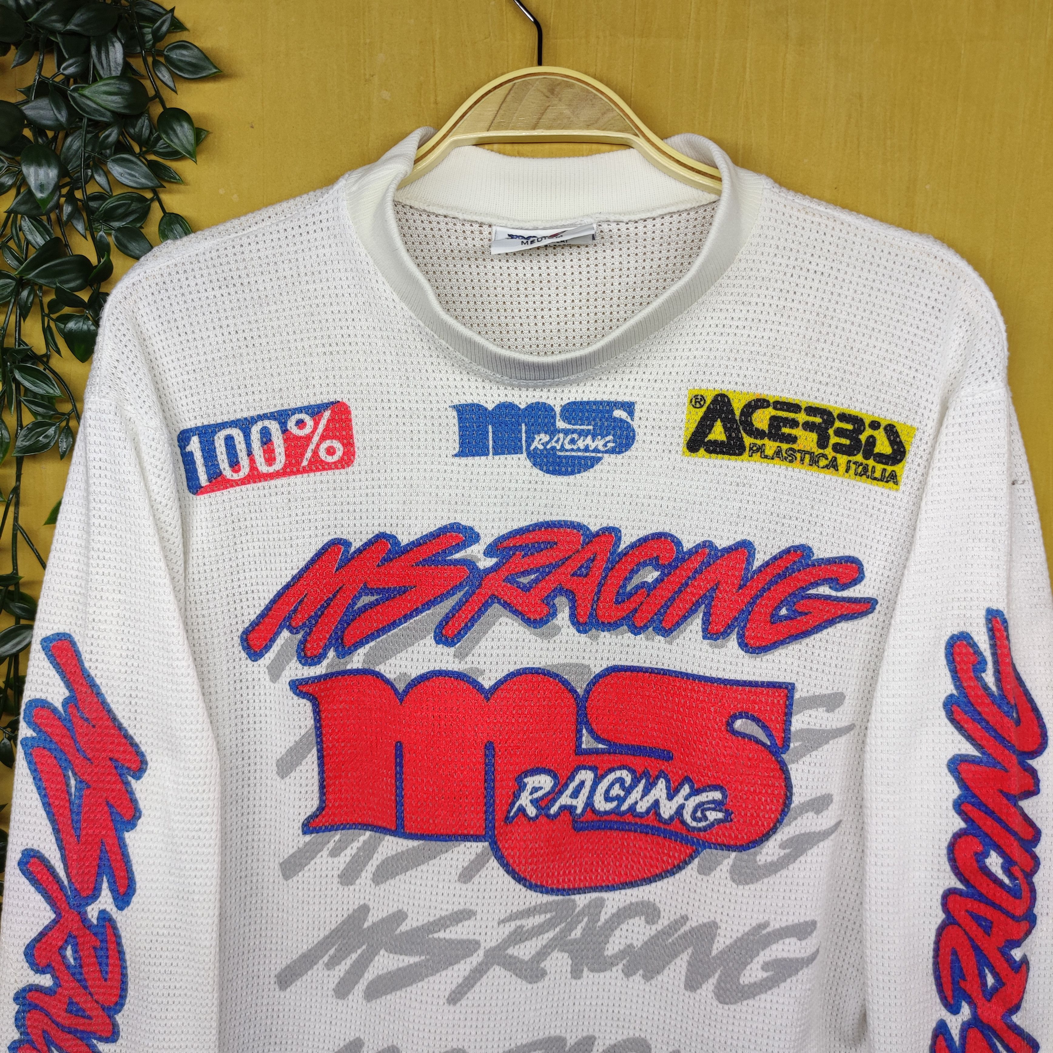 Vintage a84 vintage MSR MS Racing Motocross Jersey Size US M / EU 48-50 / 2 - 7 Thumbnail