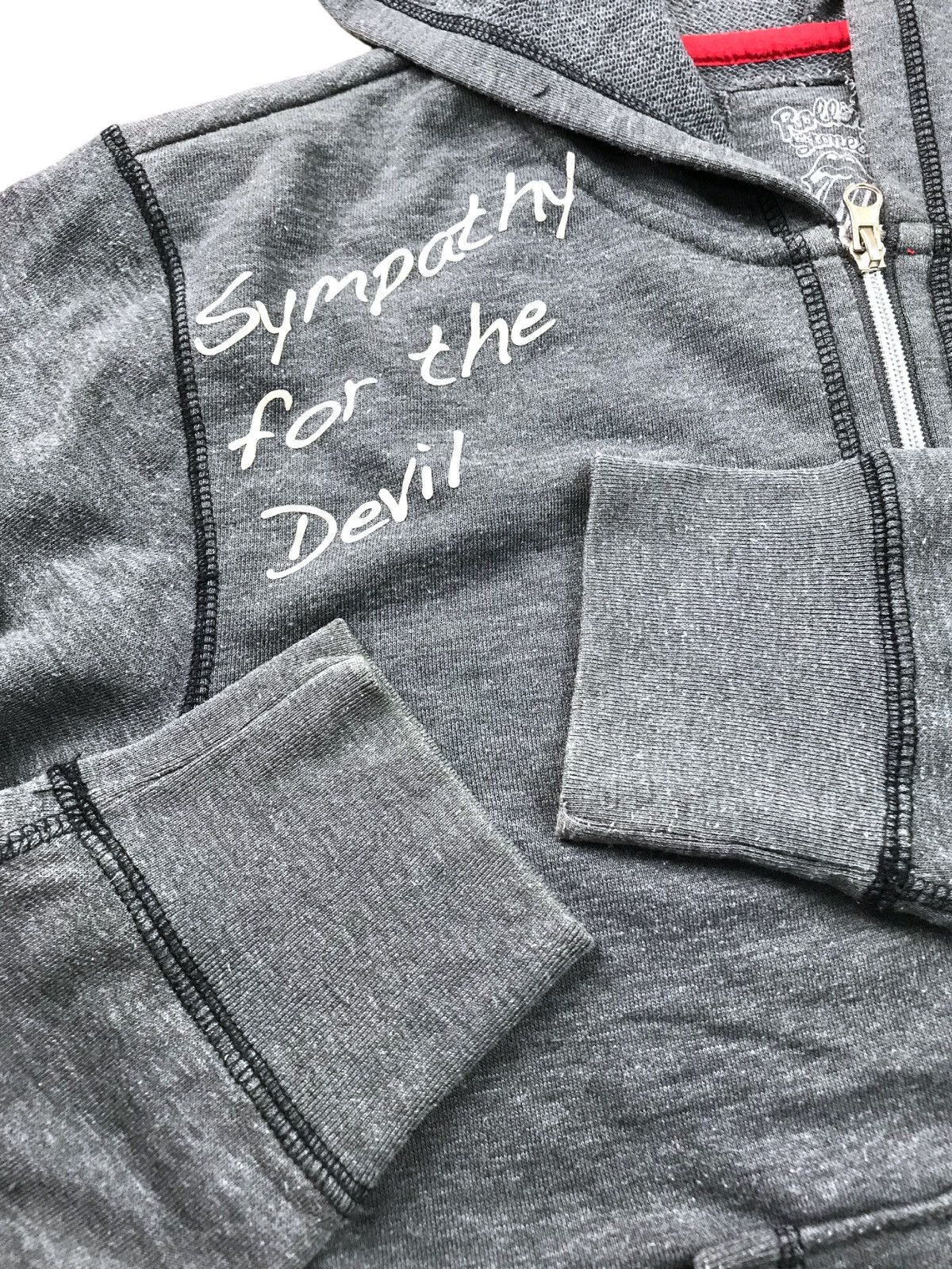 Band Tees × The Rolling Stones THE ROLLING STONES HOODIE ZIPPER PULLOVER Size US M / EU 48-50 / 2 - 11 Thumbnail