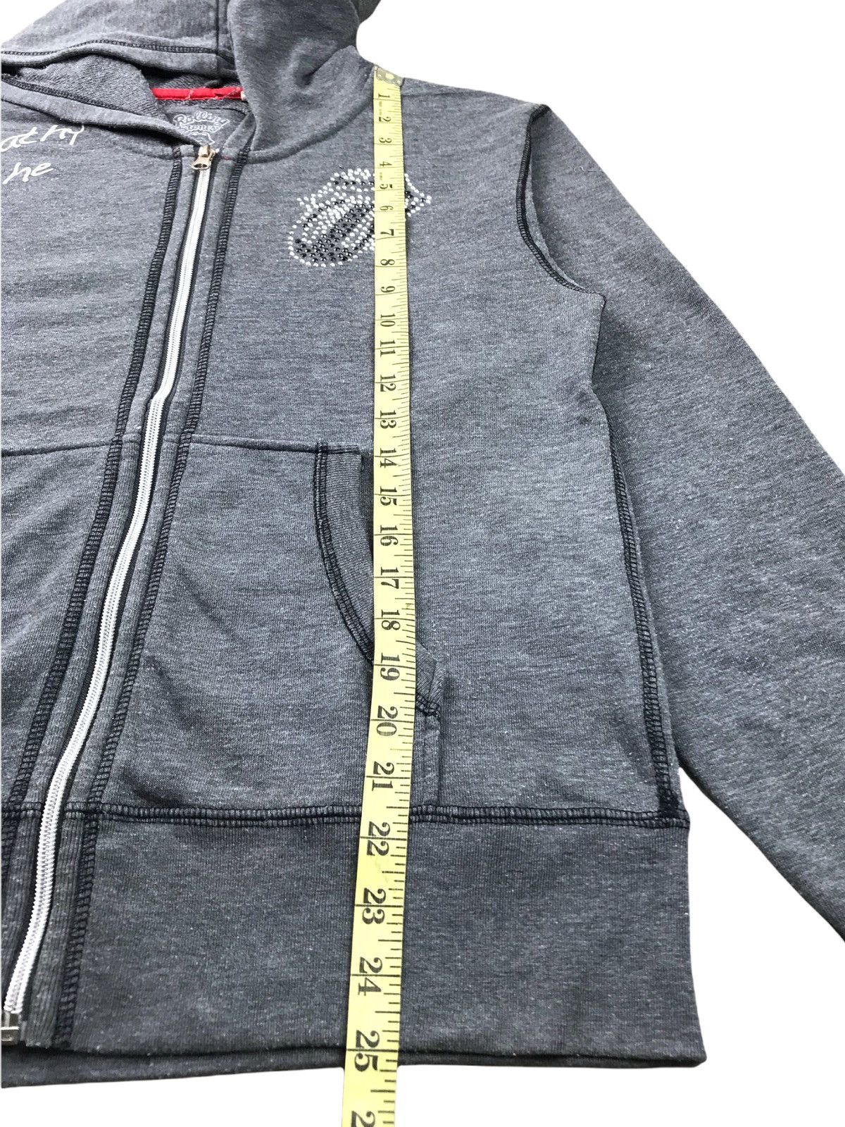 Band Tees × The Rolling Stones THE ROLLING STONES HOODIE ZIPPER PULLOVER Size US M / EU 48-50 / 2 - 14 Thumbnail