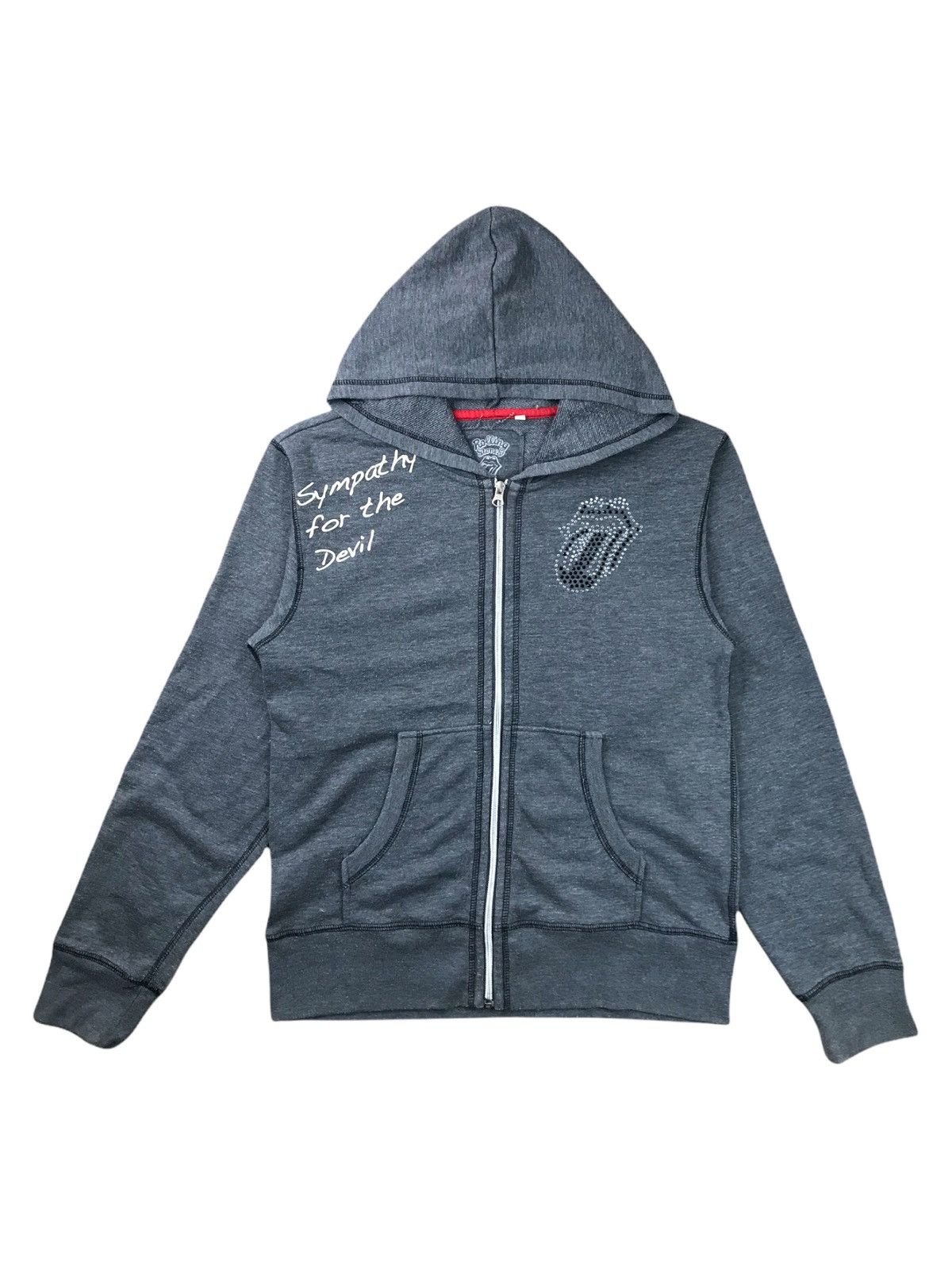 Band Tees × The Rolling Stones THE ROLLING STONES HOODIE ZIPPER PULLOVER Size US M / EU 48-50 / 2 - 1 Thumbnail