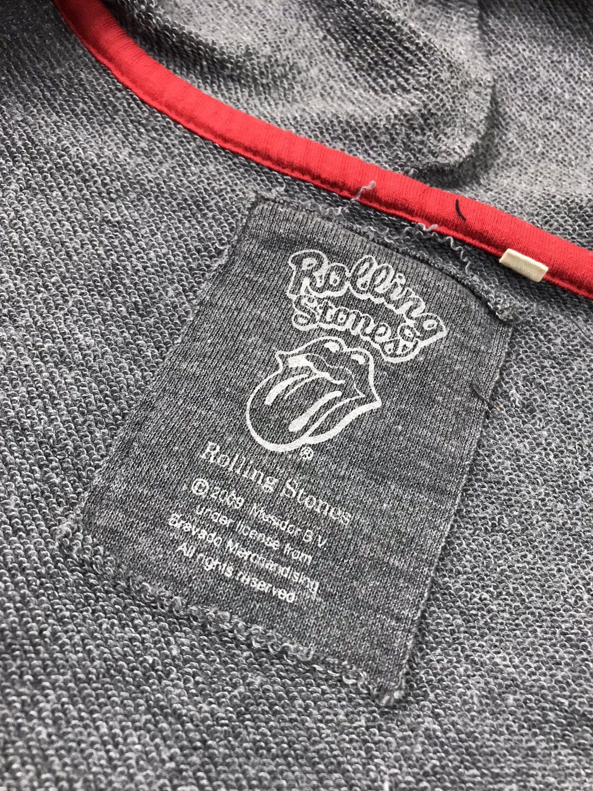 Band Tees × The Rolling Stones THE ROLLING STONES HOODIE ZIPPER PULLOVER Size US M / EU 48-50 / 2 - 7 Thumbnail