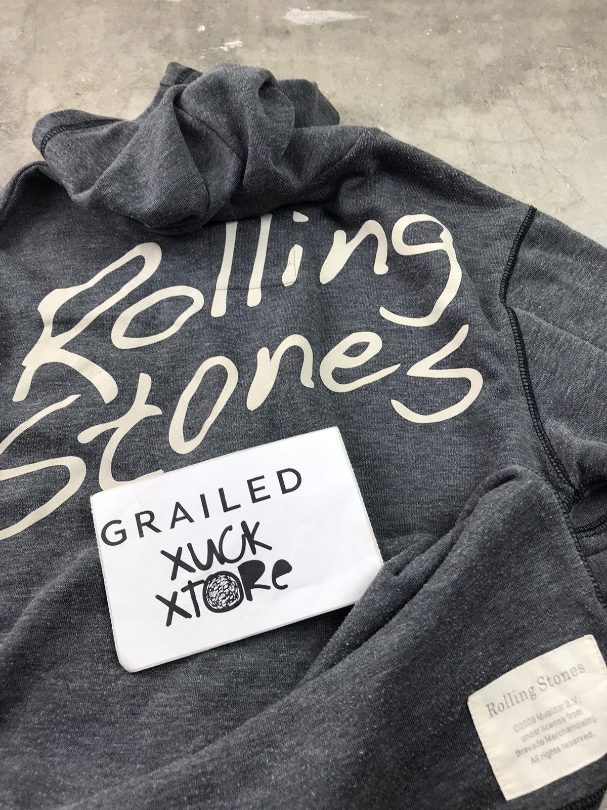 Band Tees × The Rolling Stones THE ROLLING STONES HOODIE ZIPPER PULLOVER Size US M / EU 48-50 / 2 - 19 Thumbnail