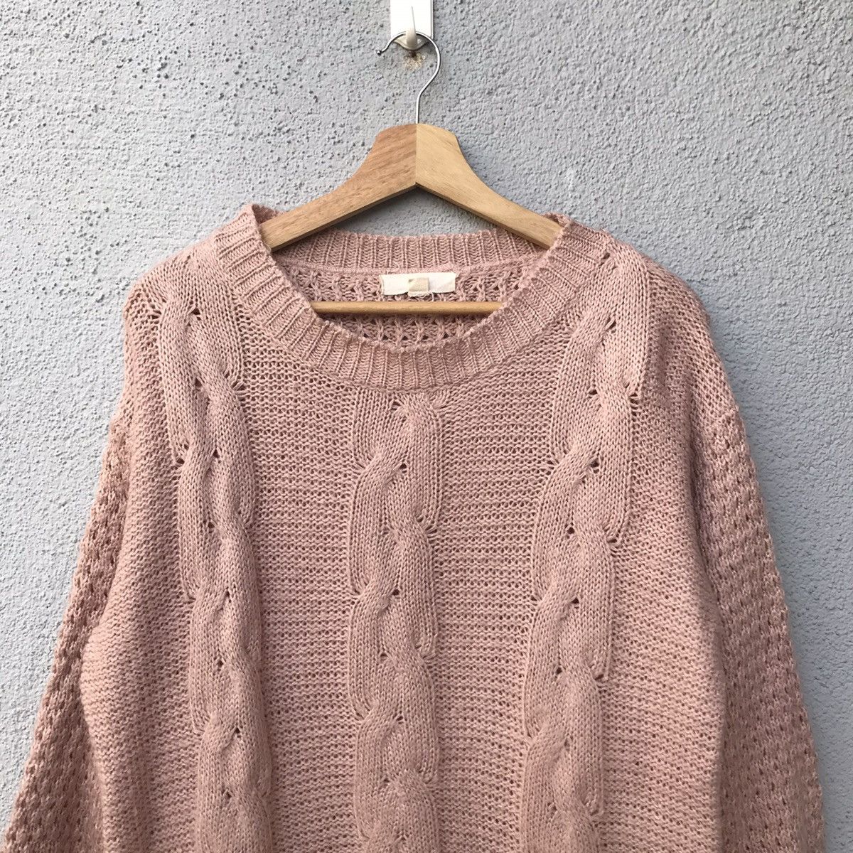 Homespun Knitwear × Japanese Brand × Vintage Vintage JC Cable Knit Stitch Jumper Knitwear Size US L / EU 52-54 / 3 - 2 Thumbnail