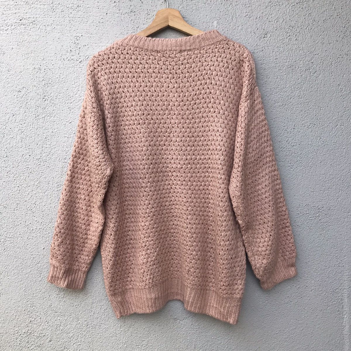 Homespun Knitwear × Japanese Brand × Vintage Vintage JC Cable Knit Stitch Jumper Knitwear Size US L / EU 52-54 / 3 - 11 Thumbnail