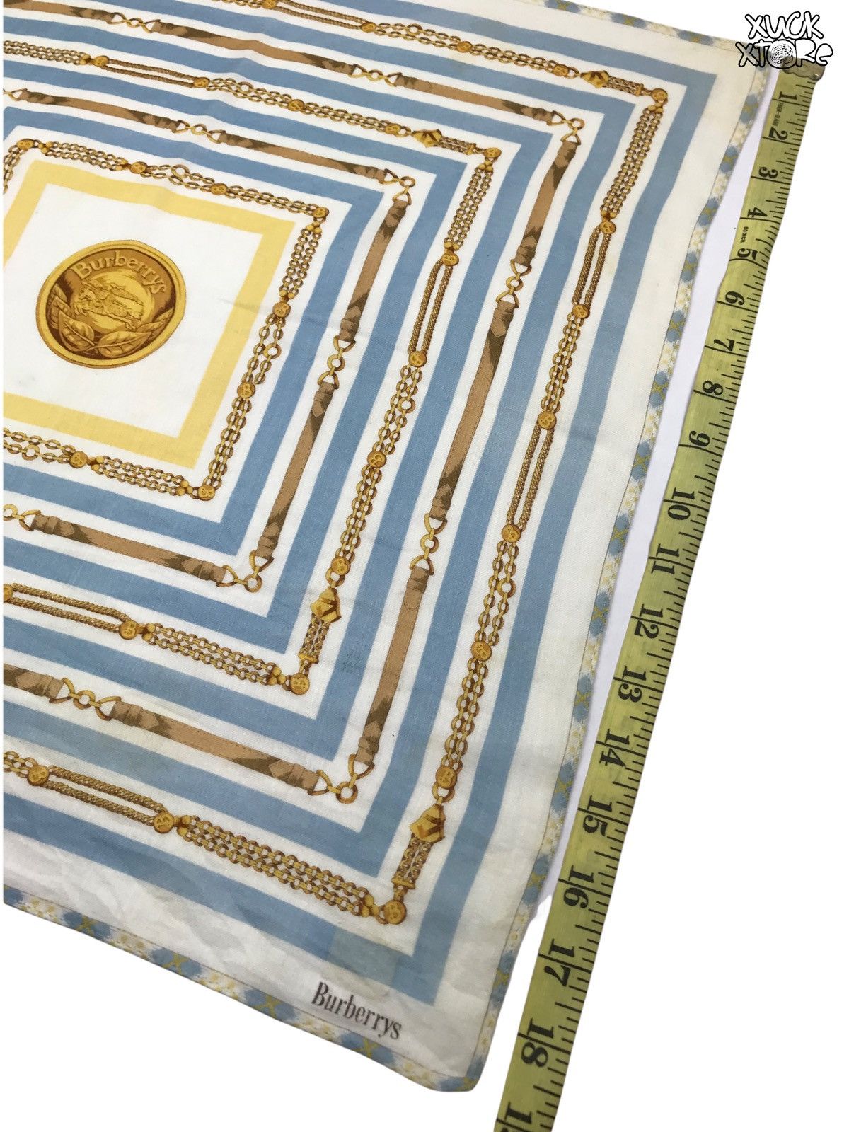 Burberry Vintage Burberry Handkerchief / Bandana / Neckerchief Size ONE SIZE - 4 Thumbnail