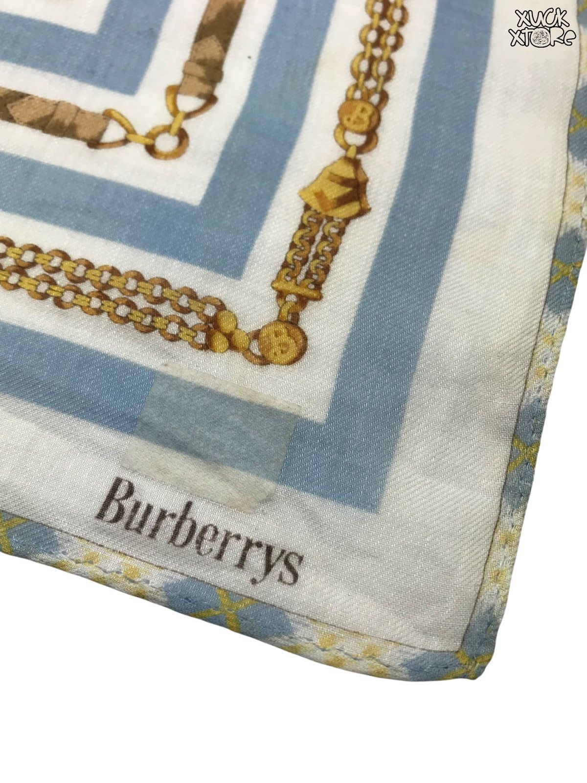 Burberry Vintage Burberry Handkerchief / Bandana / Neckerchief Size ONE SIZE - 3 Thumbnail