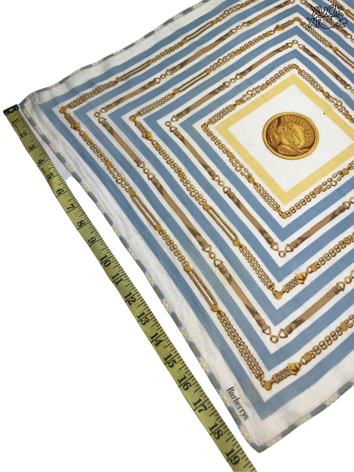 Burberry Vintage Burberry Handkerchief / Bandana / Neckerchief Size ONE SIZE - 5 Thumbnail