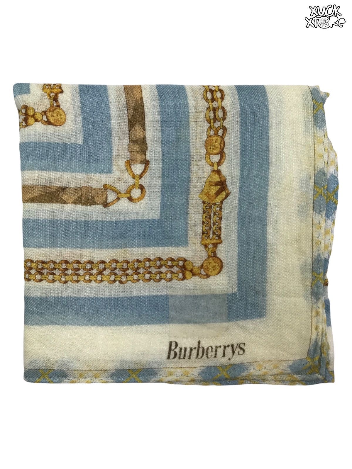 Burberry Vintage Burberry Handkerchief / Bandana / Neckerchief Size ONE SIZE - 1 Thumbnail