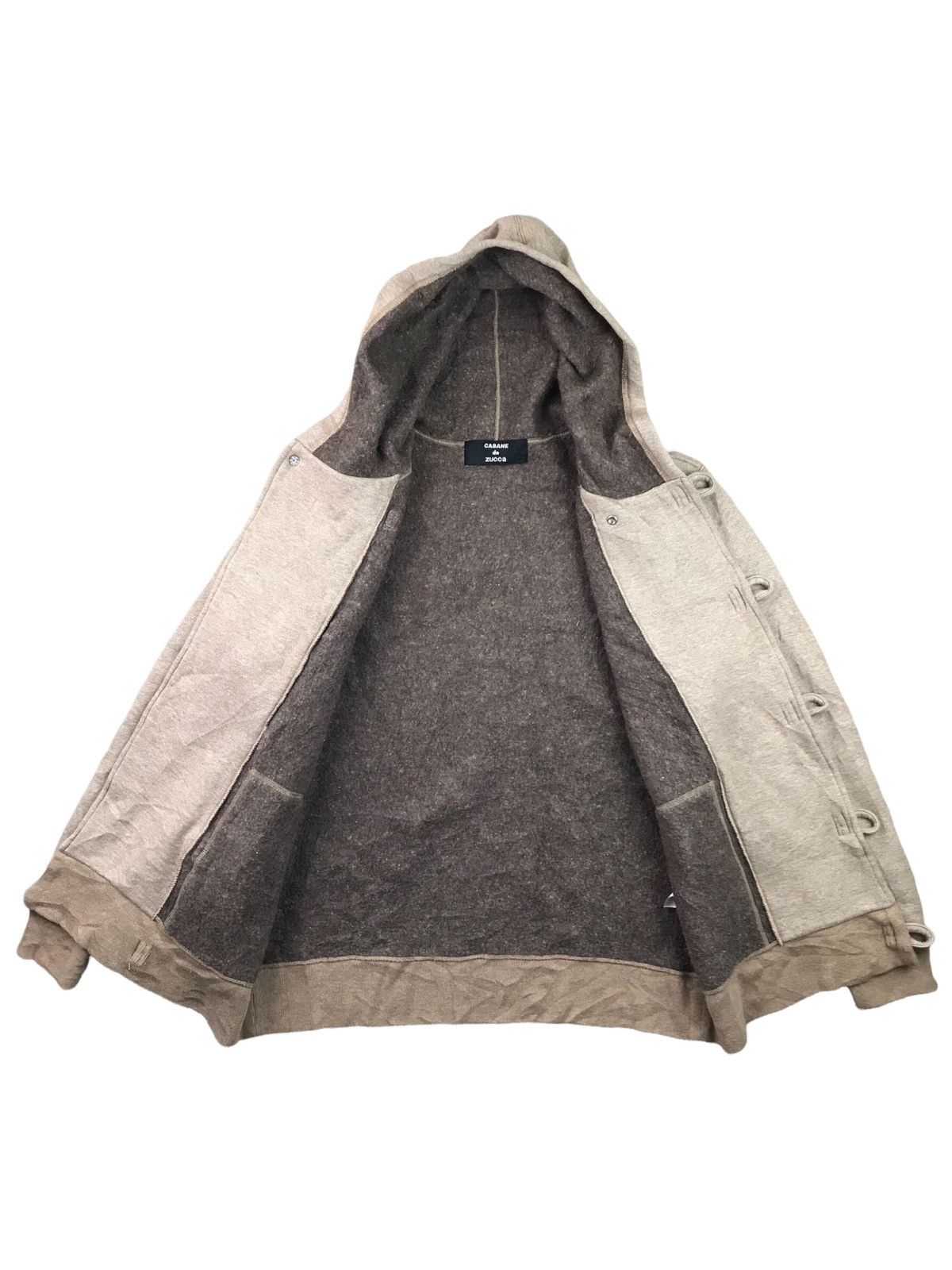 CABANE de ZUCCa CABANE DE ZUCCA DUFFER HOODIES BY ISSEY MIYAKE 🇯🇵 Size US M / EU 48-50 / 2 - 3 Thumbnail