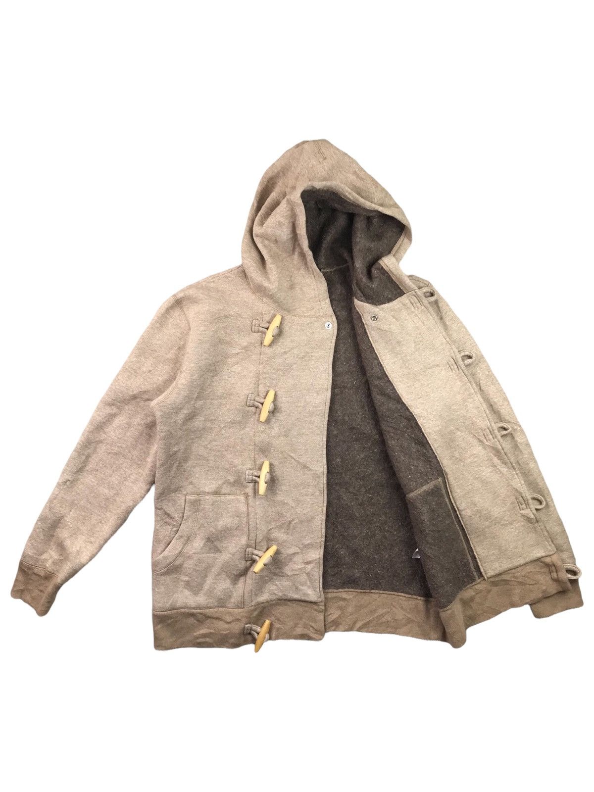 CABANE de ZUCCa CABANE DE ZUCCA DUFFER HOODIES BY ISSEY MIYAKE 🇯🇵 Size US M / EU 48-50 / 2 - 2 Thumbnail