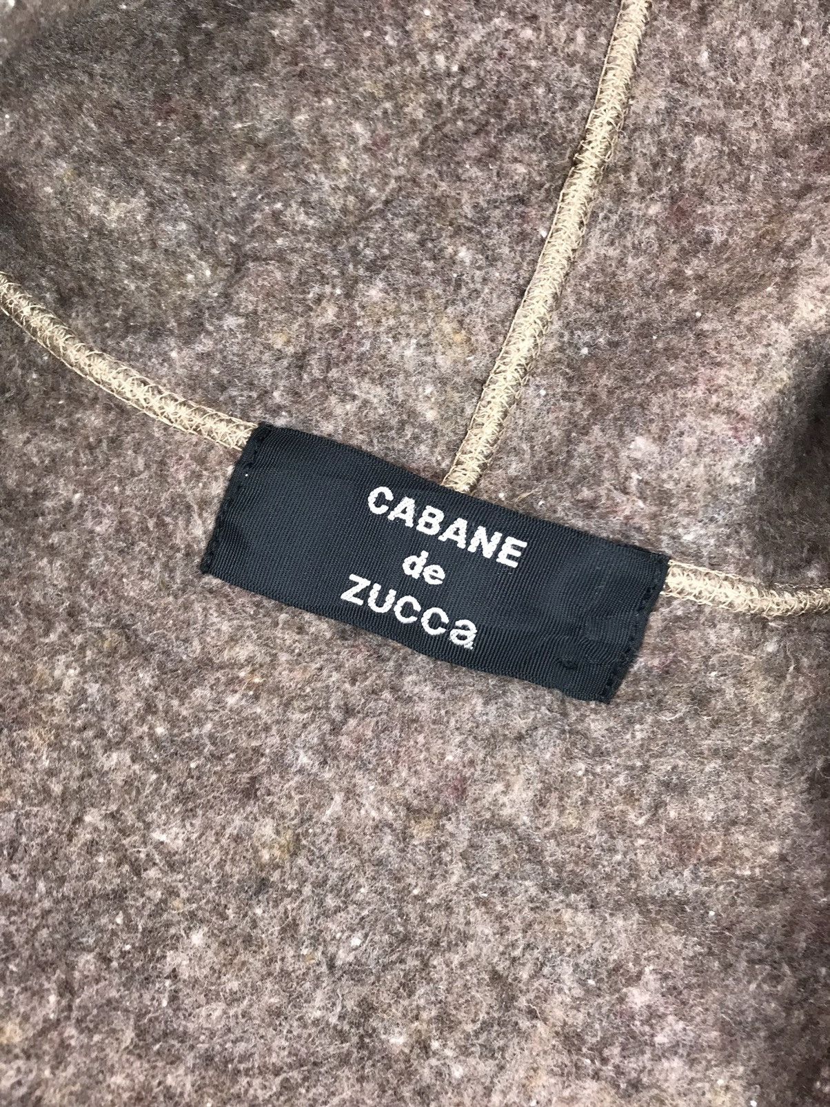 CABANE de ZUCCa CABANE DE ZUCCA DUFFER HOODIES BY ISSEY MIYAKE 🇯🇵 Size US M / EU 48-50 / 2 - 6 Thumbnail