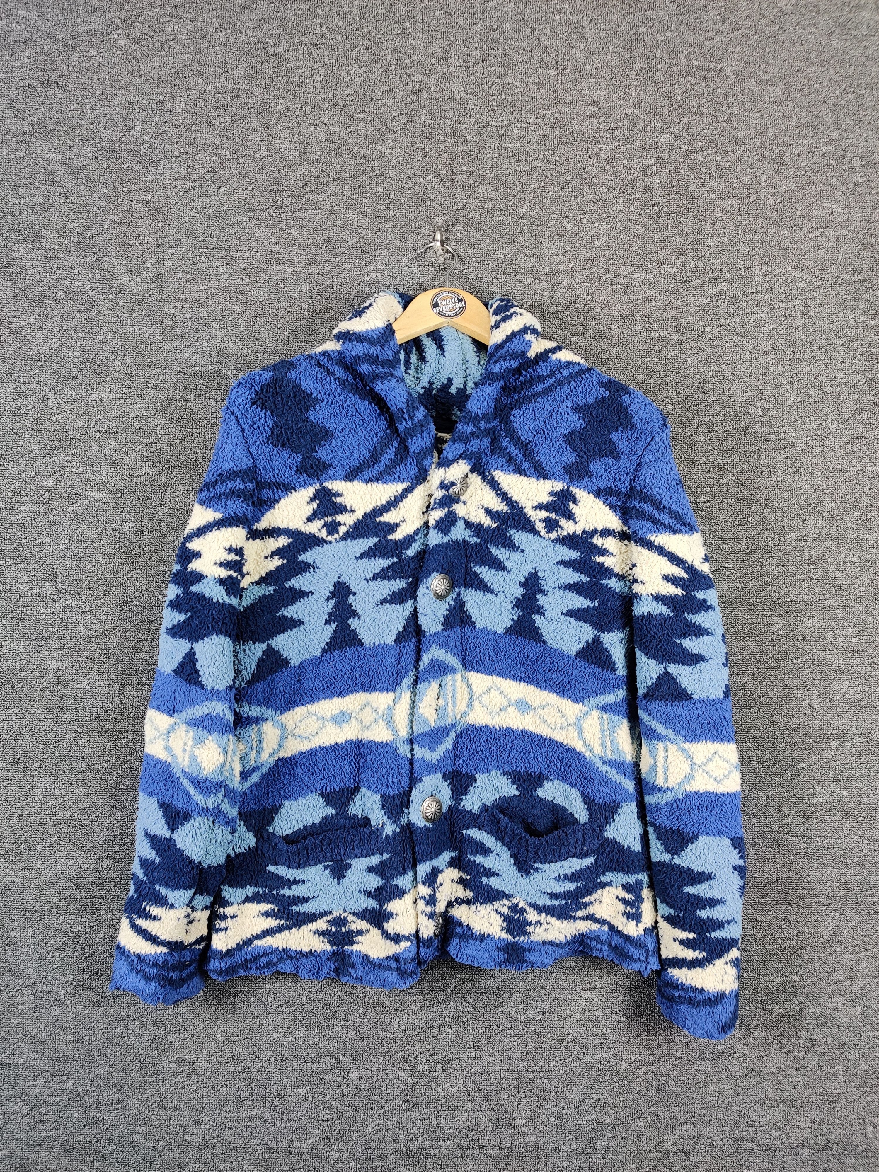 Aztech Mountain Vintage Aztech Mountain Navajo Fleece Jacket Size US L / EU 52-54 / 3 - 1 Thumbnail