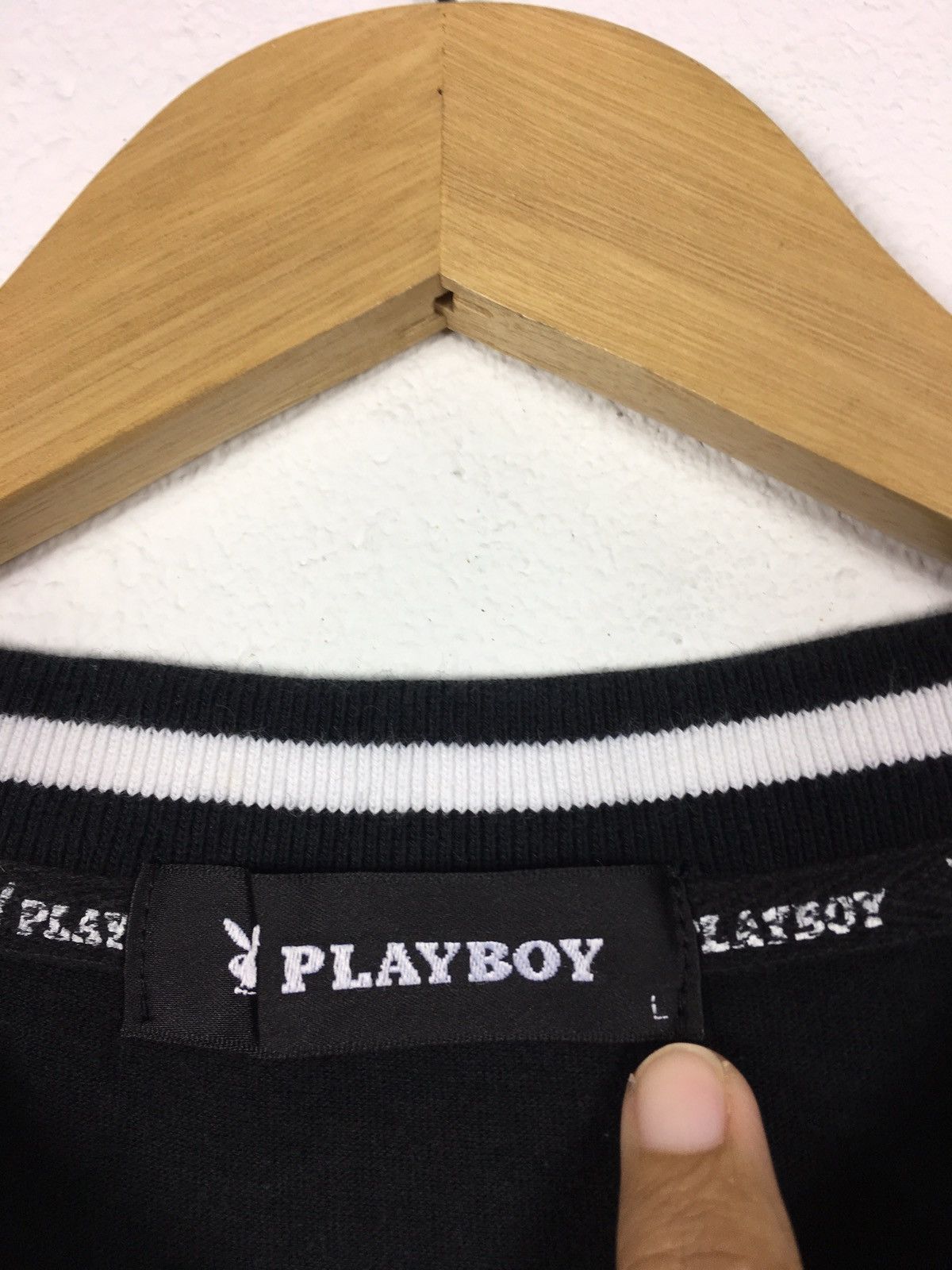 Playboy Vintage Playboy Spellout Tshirt Size US L / EU 52-54 / 3 - 7 Thumbnail