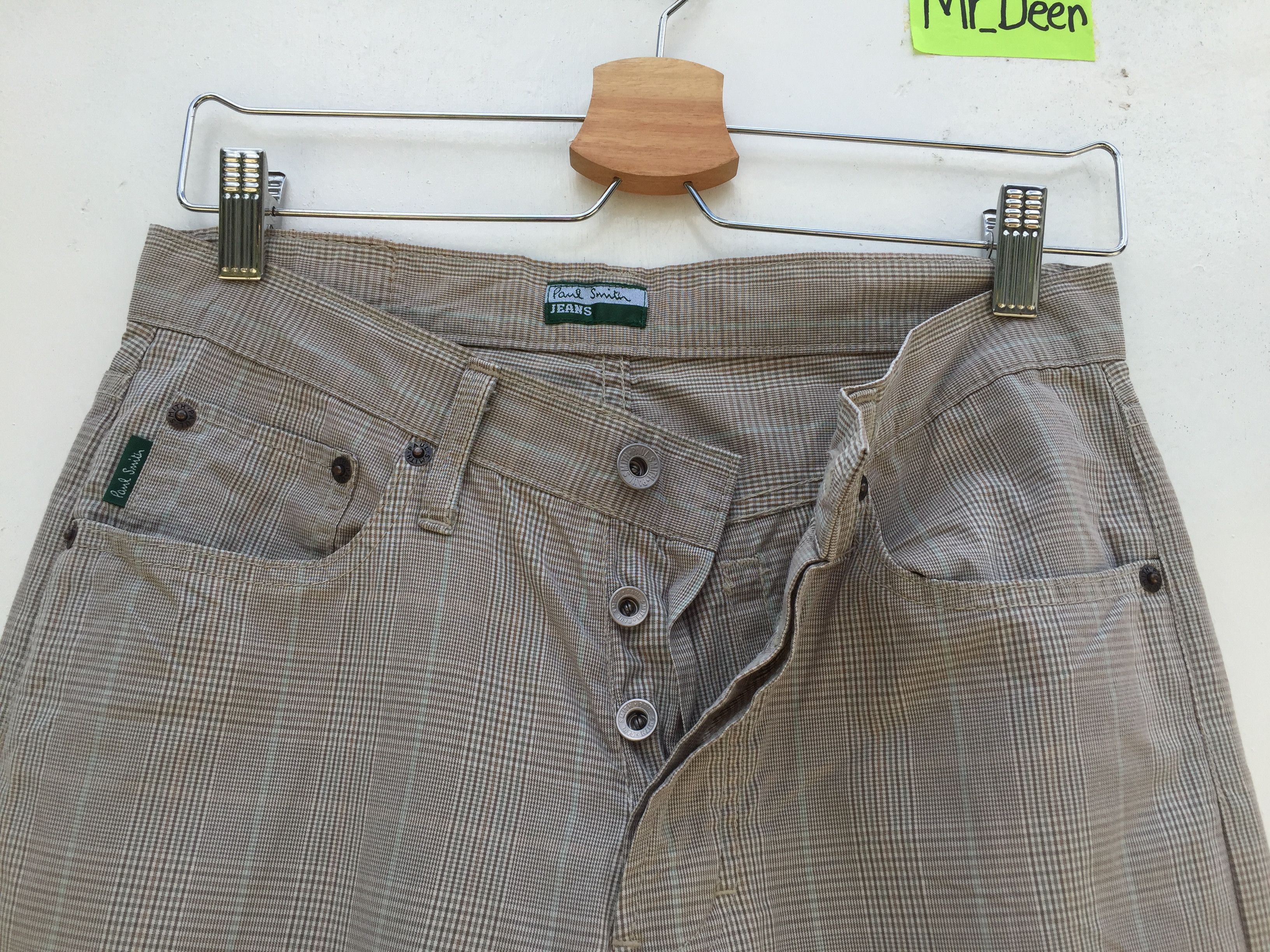 Paul Smith PAUL SMITH JEANS Checkered Plaid Tartan Pants Waist 30 Size US 30 / EU 46 - 6 Thumbnail