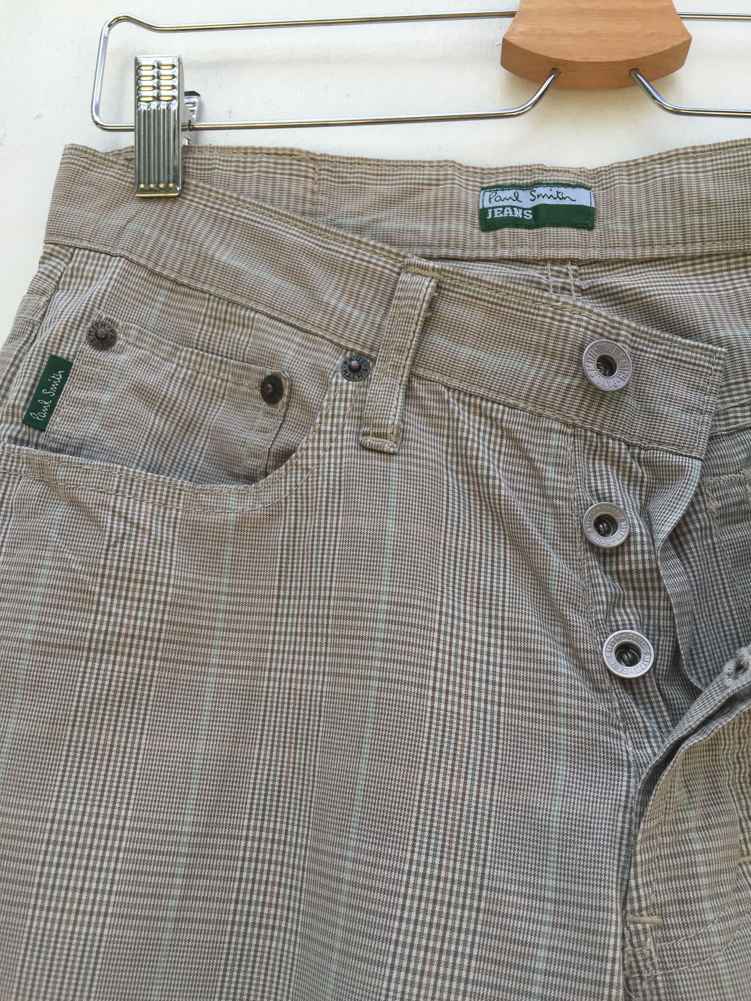 Paul Smith PAUL SMITH JEANS Checkered Plaid Tartan Pants Waist 30 Size US 30 / EU 46 - 5 Thumbnail
