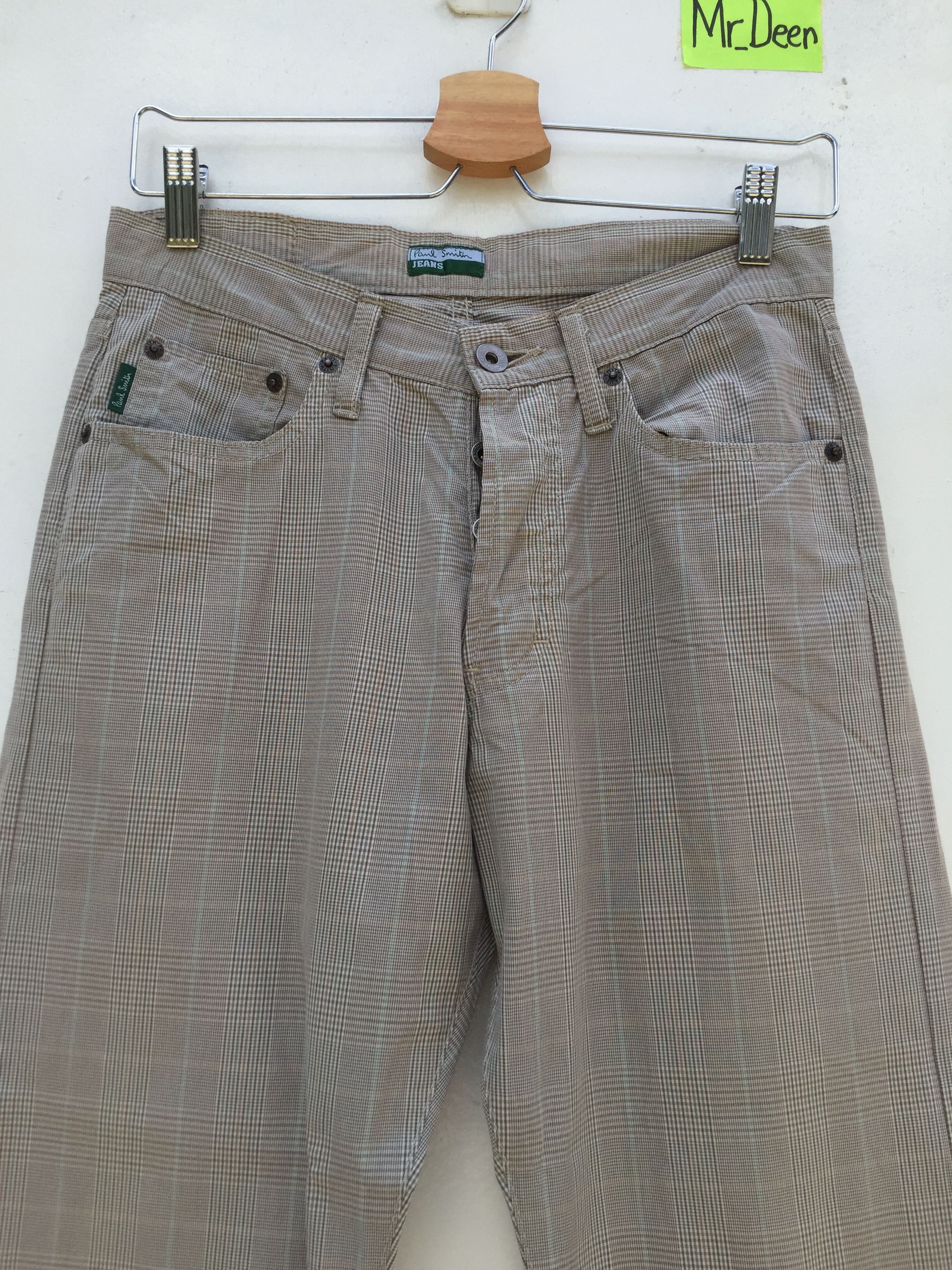 Paul Smith PAUL SMITH JEANS Checkered Plaid Tartan Pants Waist 30 Size US 30 / EU 46 - 4 Thumbnail