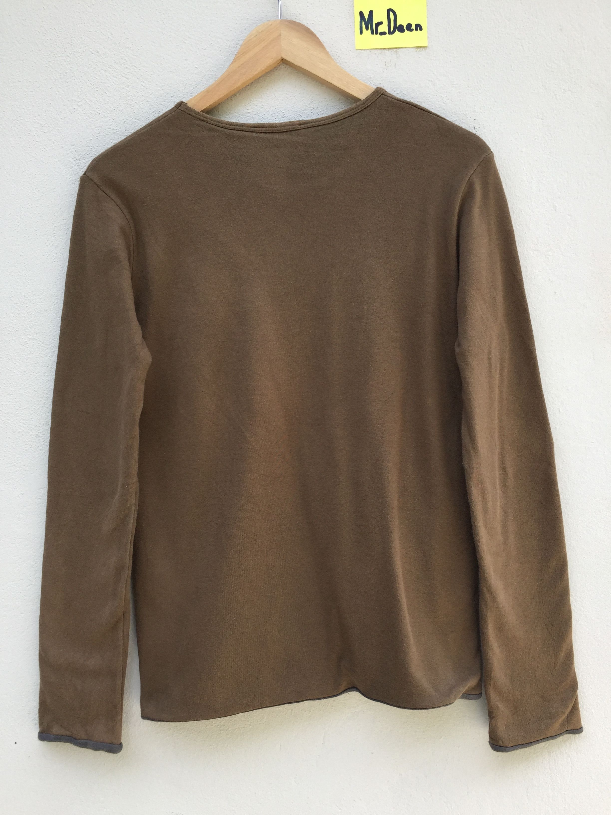 A.P.C. Vintage 90s APC Long Sleeve Rue de Fleuras Size US M / EU 48-50 / 2 - 7 Thumbnail
