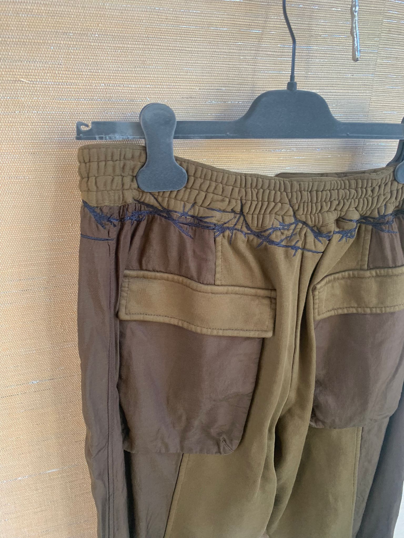 Haider Ackermann Perth Embroidery Pants in Mud Dye Size US 30 / EU 46 - 16 Thumbnail