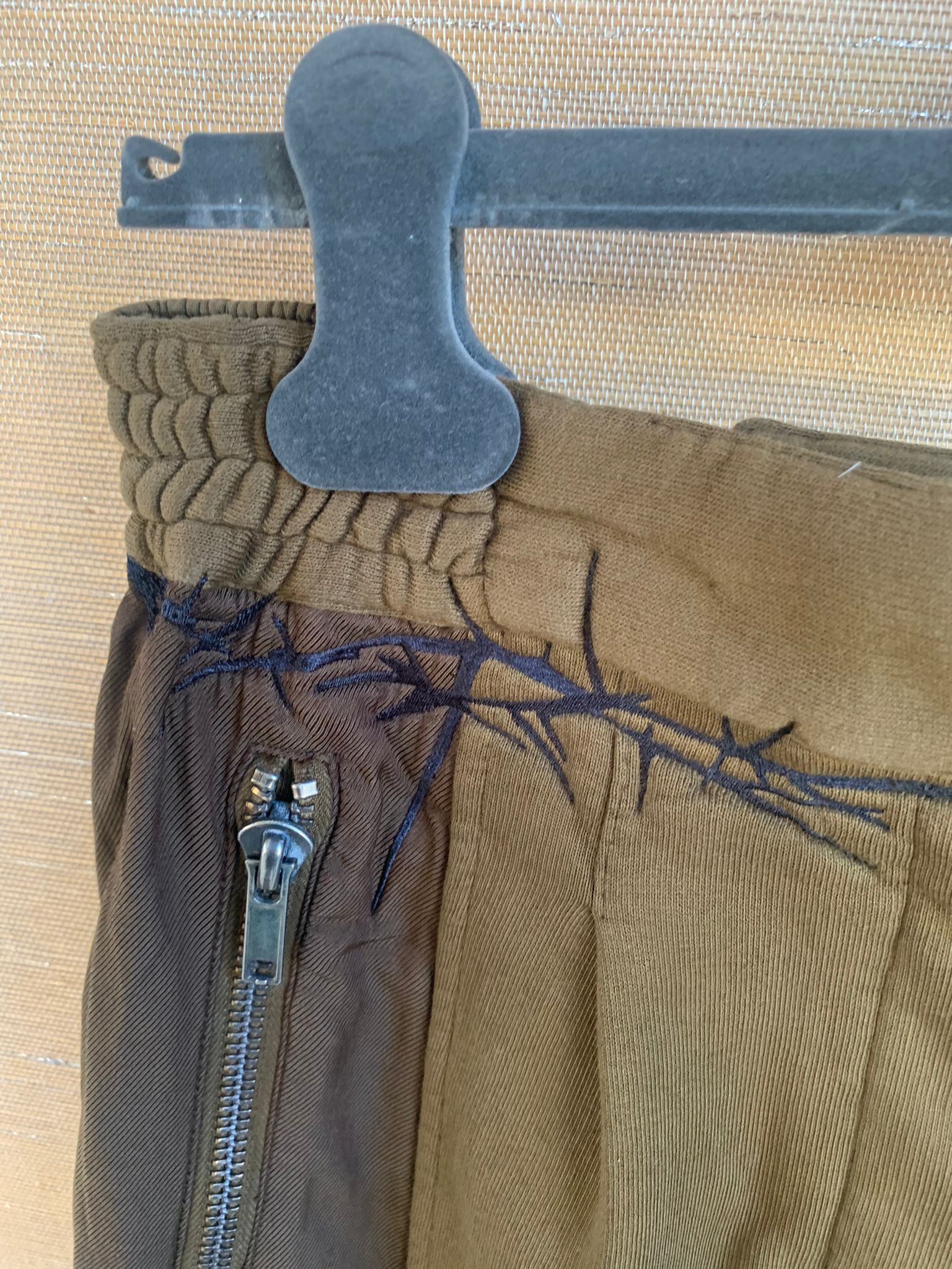 Haider Ackermann Perth Embroidery Pants in Mud Dye Size US 30 / EU 46 - 10 Thumbnail