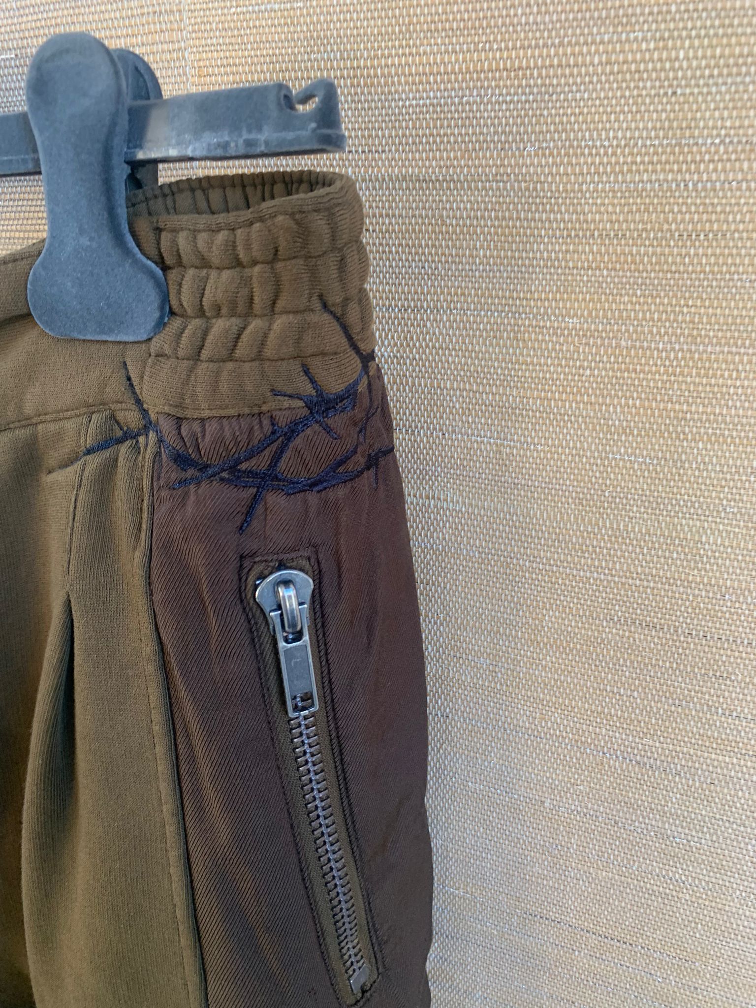 Haider Ackermann Perth Embroidery Pants in Mud Dye Size US 30 / EU 46 - 8 Thumbnail