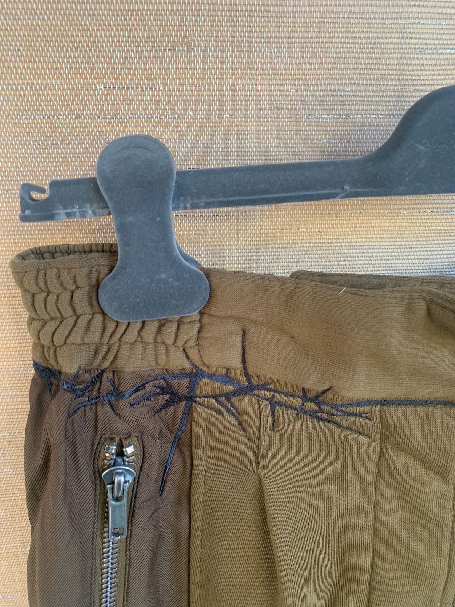 Haider Ackermann Perth Embroidery Pants in Mud Dye Size US 30 / EU 46 - 4 Thumbnail