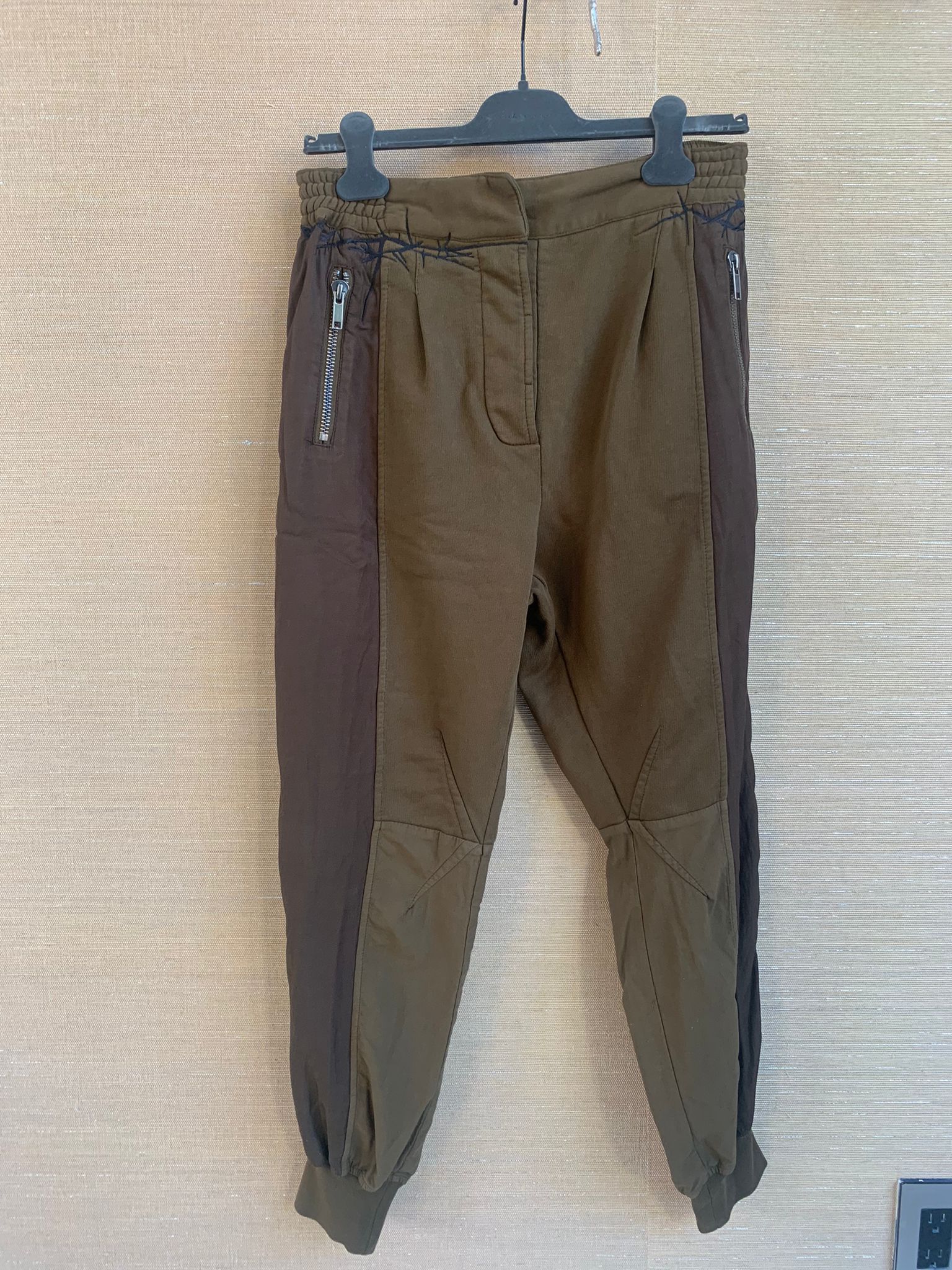 image of Haider Ackermann Perth Embroidery Pants In Mud Dye, Men's (Size 30)