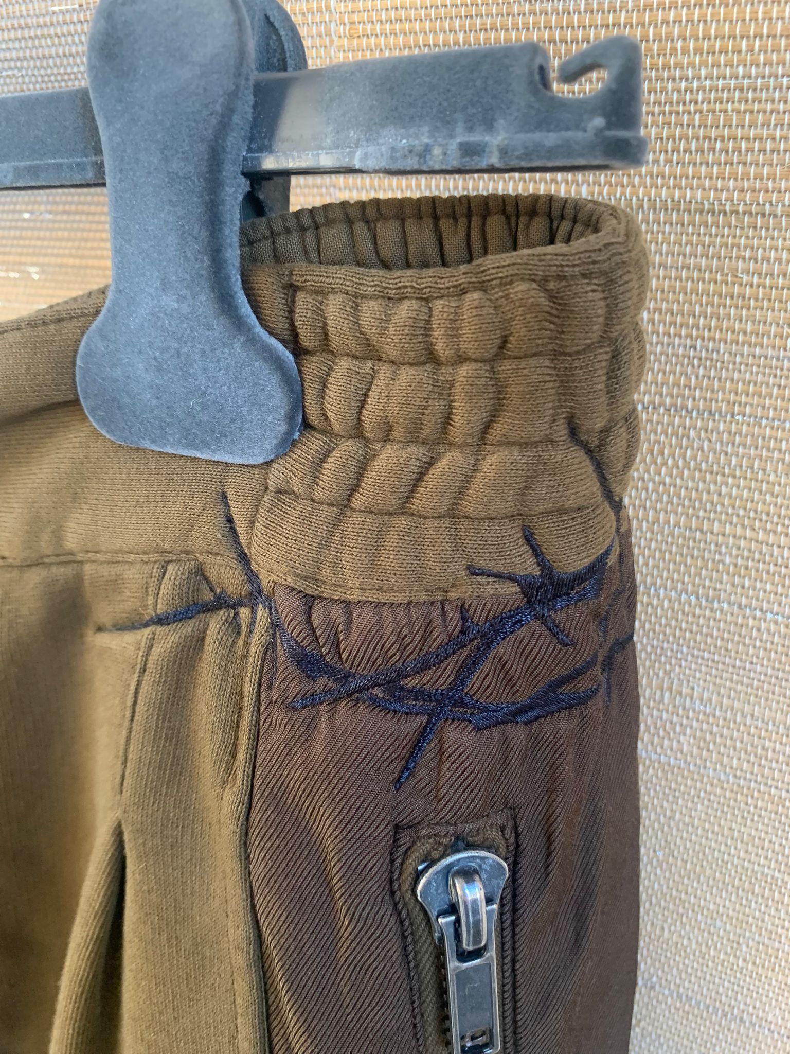 Haider Ackermann Perth Embroidery Pants in Mud Dye Size US 30 / EU 46 - 7 Thumbnail