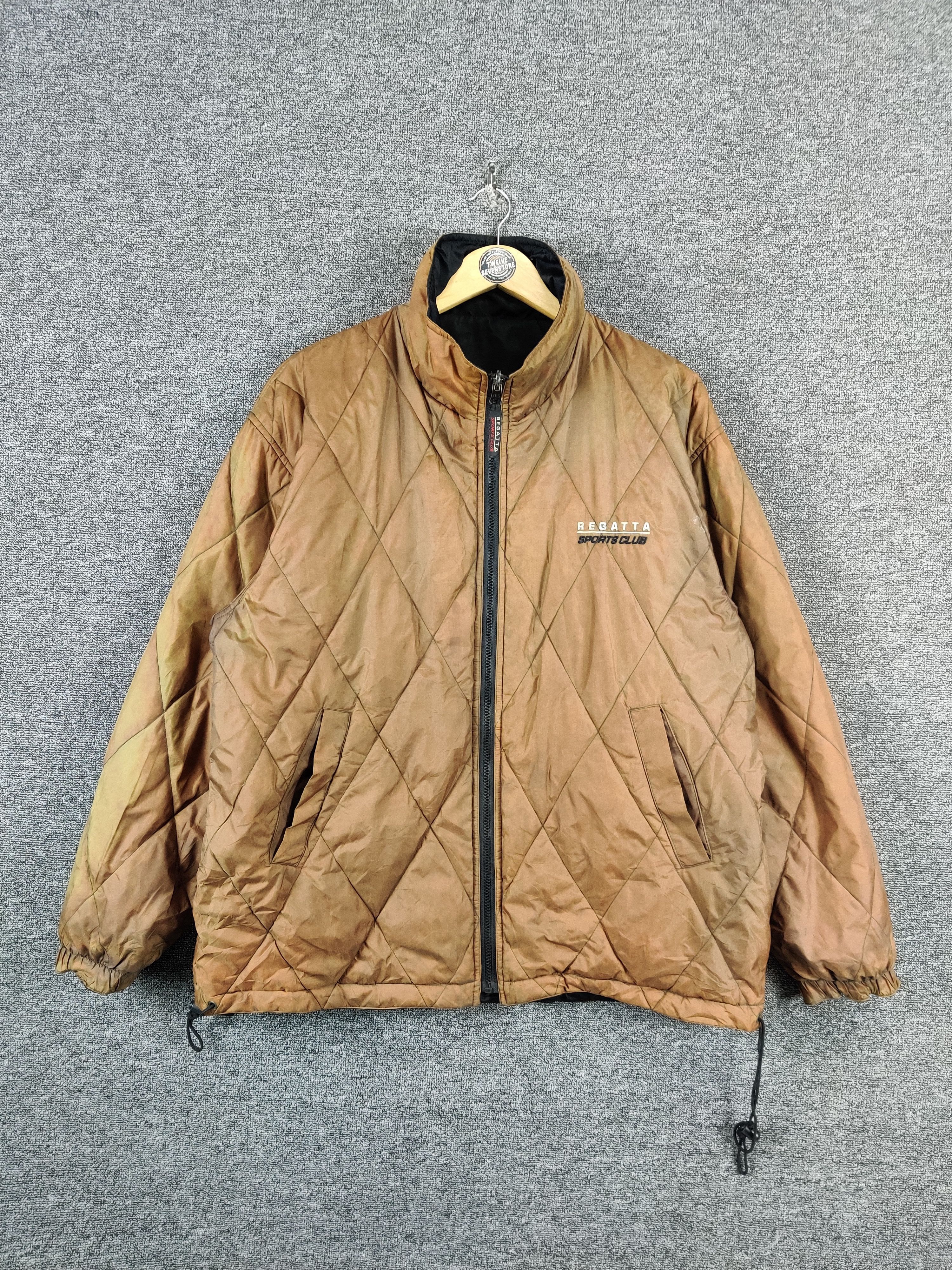 Japanese Brand Vintage Regatta Sportsclub Reversible Sun Faded Light Jacket Size US L / EU 52-54 / 3 - 8 Thumbnail