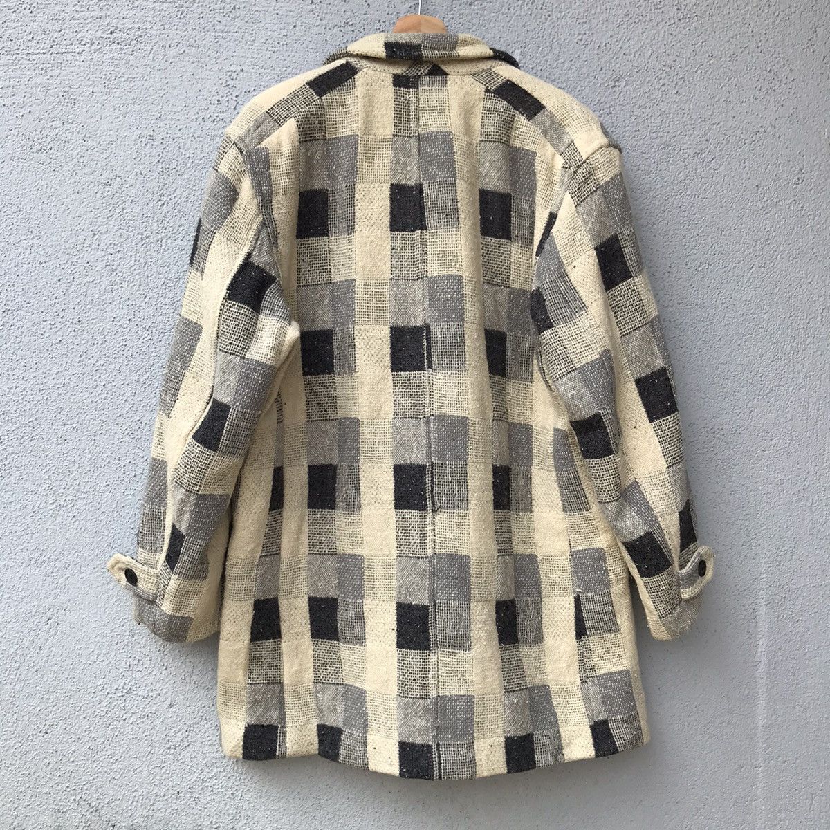 Japanese Brand Vintage Oliver Double-breasted Patchwork Style Trench Coats Size US XL / EU 56 / 4 - 12 Thumbnail