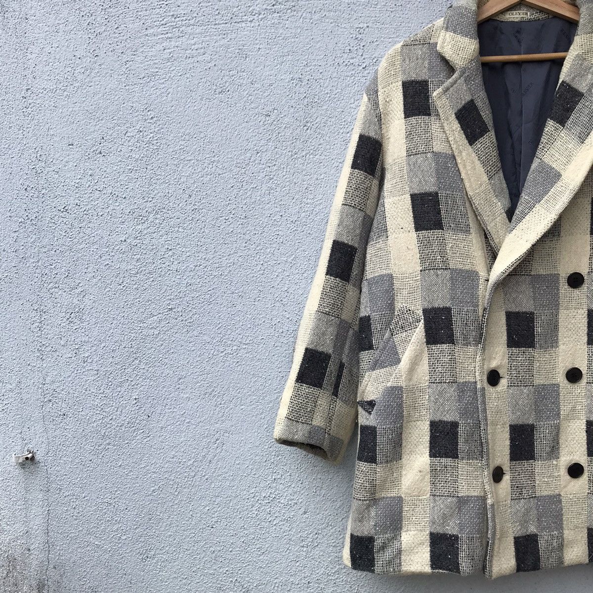 Japanese Brand Vintage Oliver Double-breasted Patchwork Style Trench Coats Size US XL / EU 56 / 4 - 4 Thumbnail