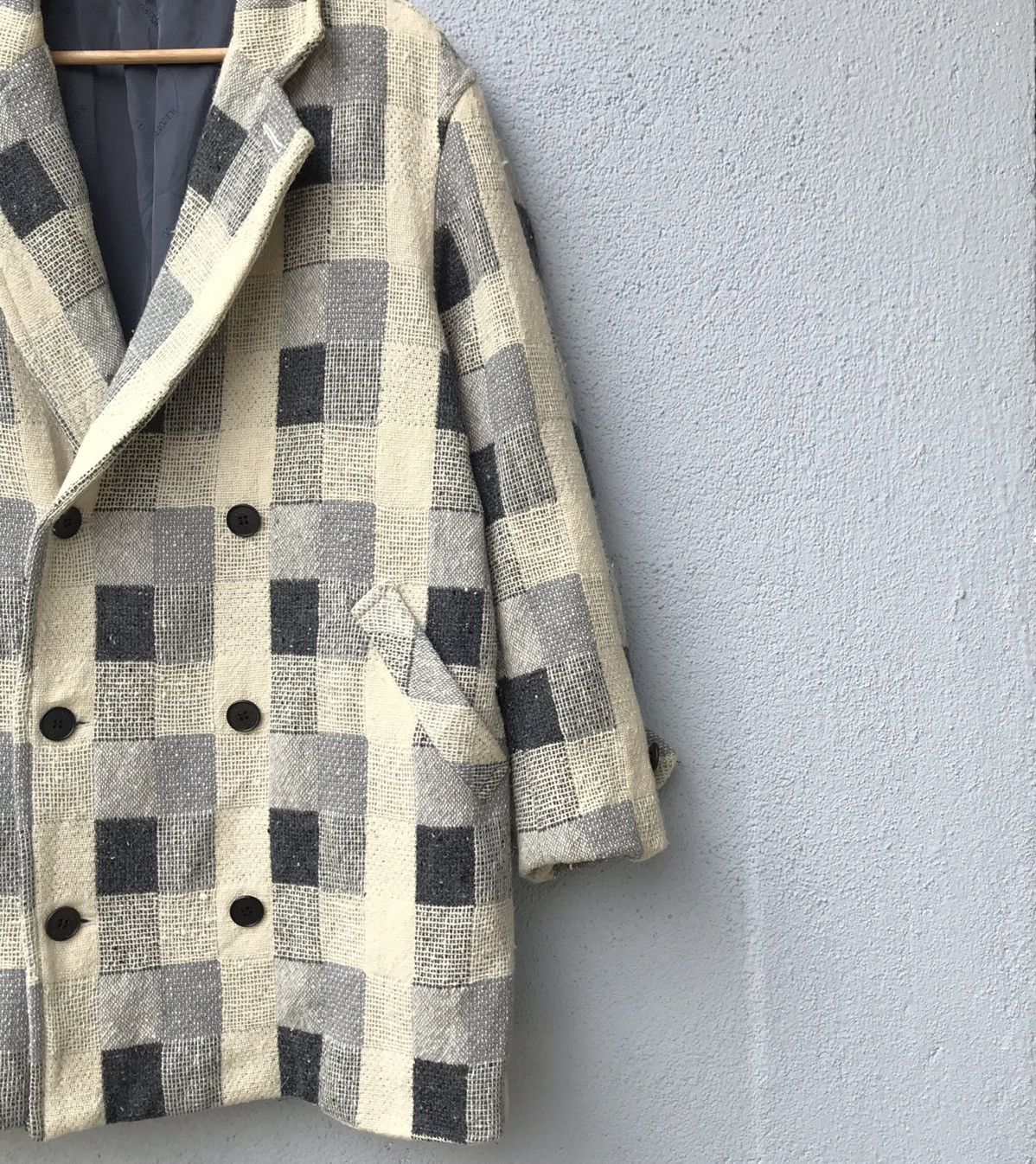 Japanese Brand Vintage Oliver Double-breasted Patchwork Style Trench Coats Size US XL / EU 56 / 4 - 5 Thumbnail