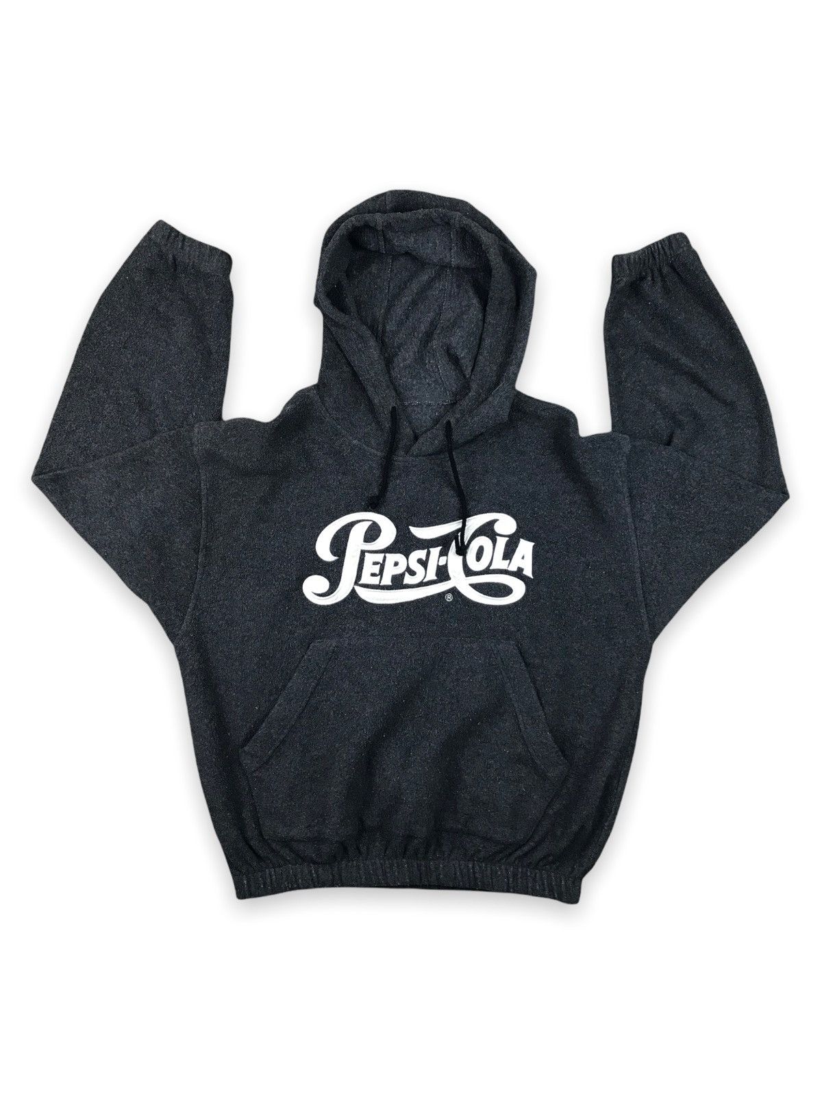 Pepsi Vintage Pepsi Cola Embroidery Big Spell Out Fleece Hoodie Size US M / EU 48-50 / 2 - 1 Thumbnail