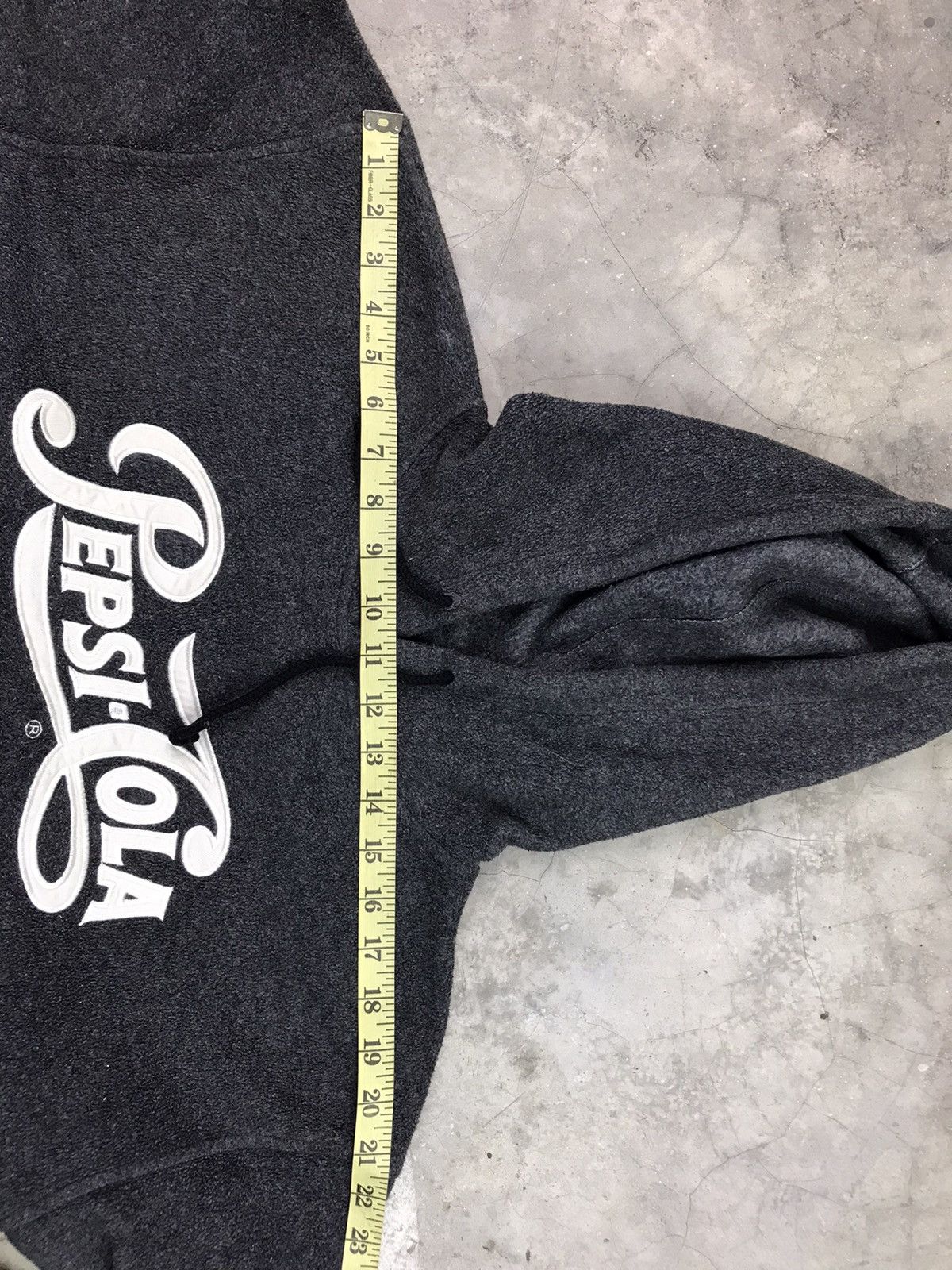 Pepsi Vintage Pepsi Cola Embroidery Big Spell Out Fleece Hoodie Size US M / EU 48-50 / 2 - 10 Thumbnail