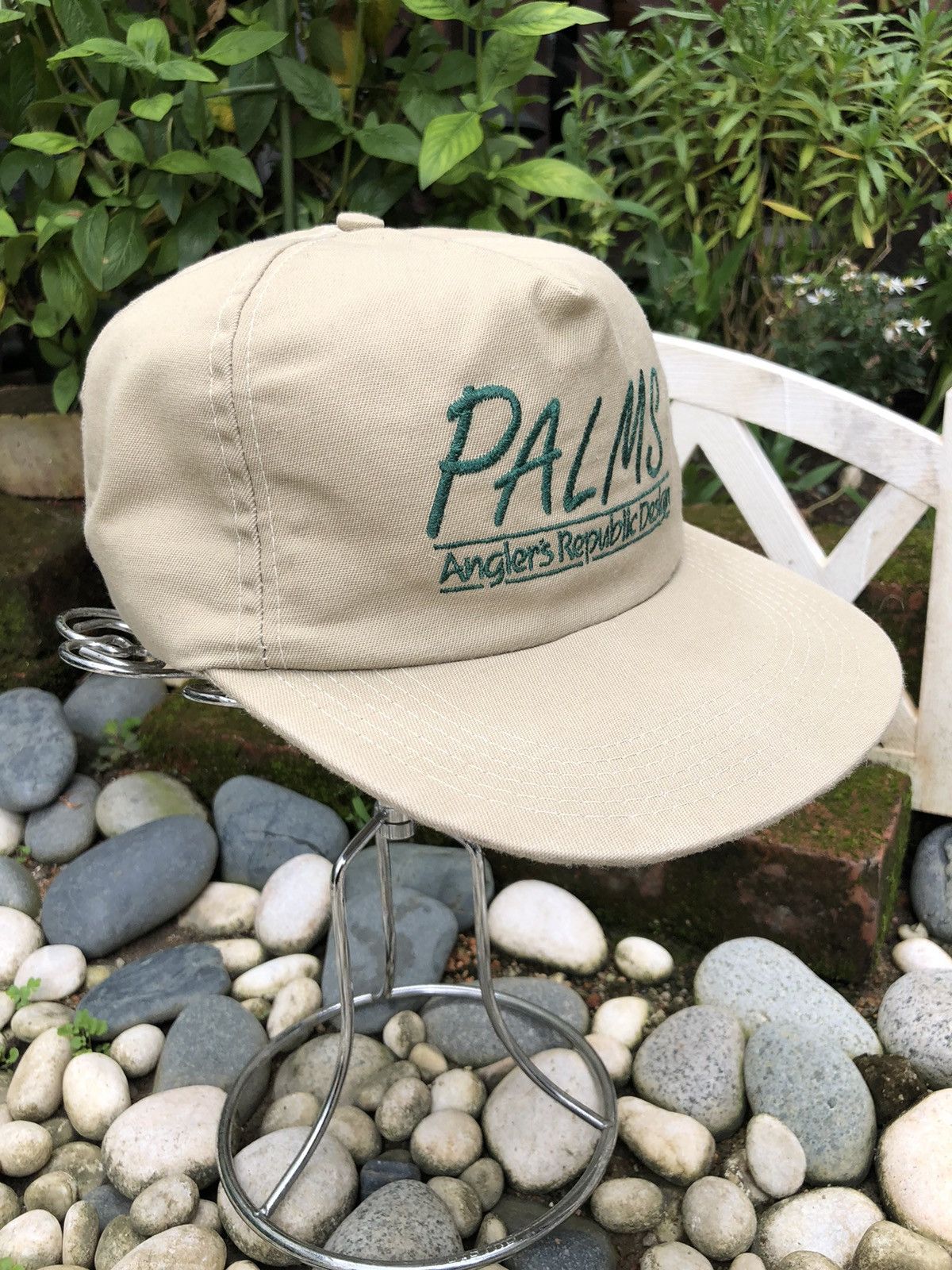 Vintage VTG 90’s EMBROIDERY PALMS ANGLERS REPUBLIC DESIGN CAP HAT Size ONE SIZE - 4 Thumbnail