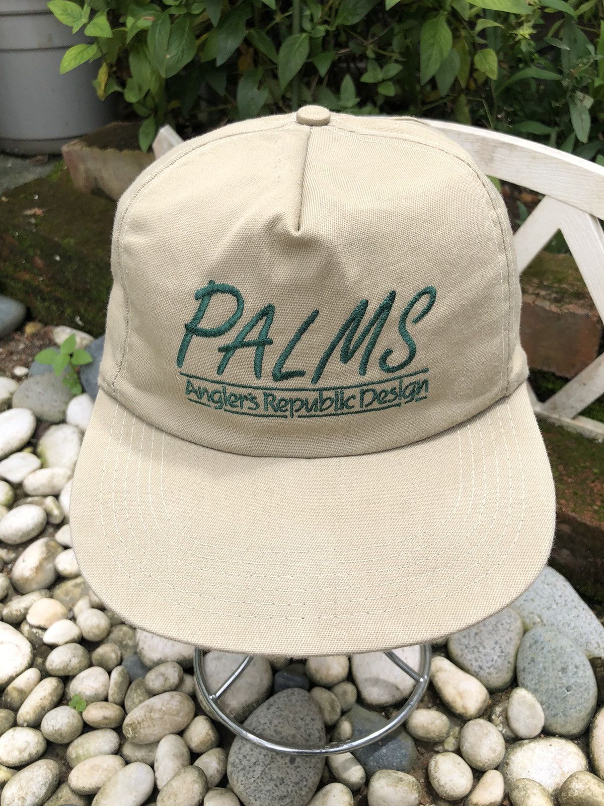 Vintage VTG 90’s EMBROIDERY PALMS ANGLERS REPUBLIC DESIGN CAP HAT Size ONE SIZE - 2 Thumbnail