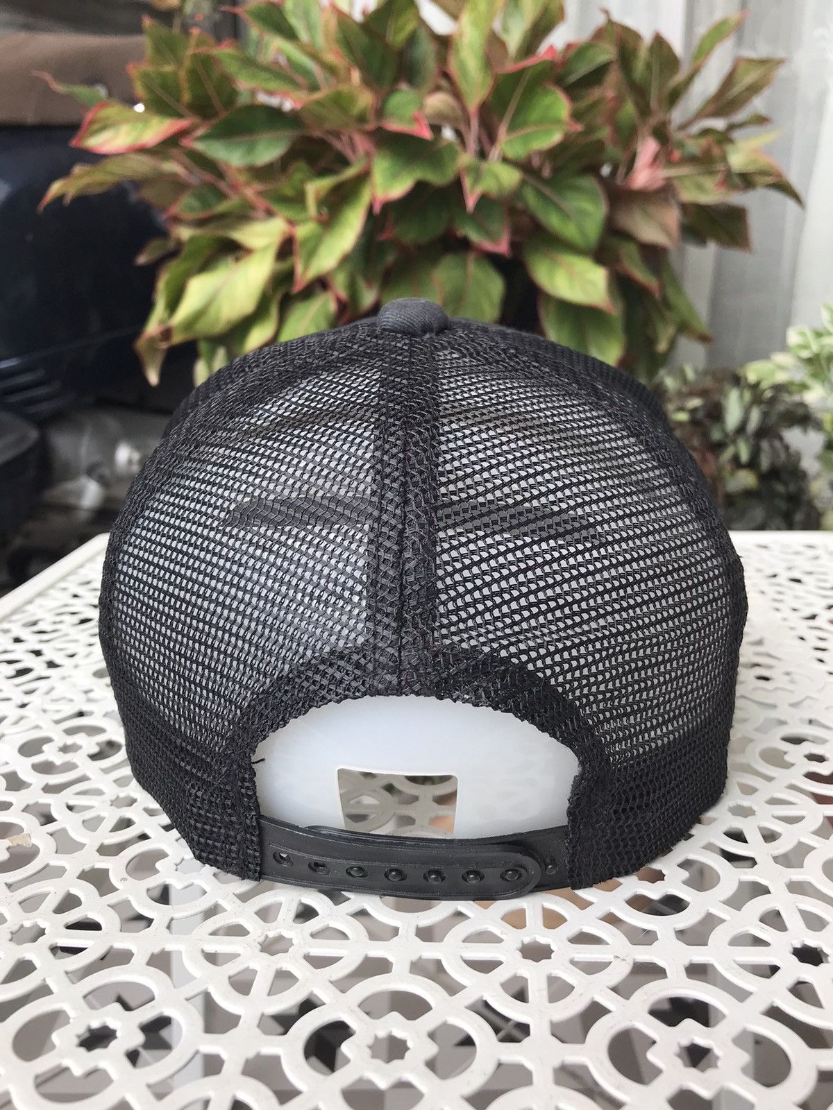 Alpha Industries × Vintage 🔥Distressed Alpha Industries X Trucker Cap Hat Size ONE SIZE - 6 Thumbnail