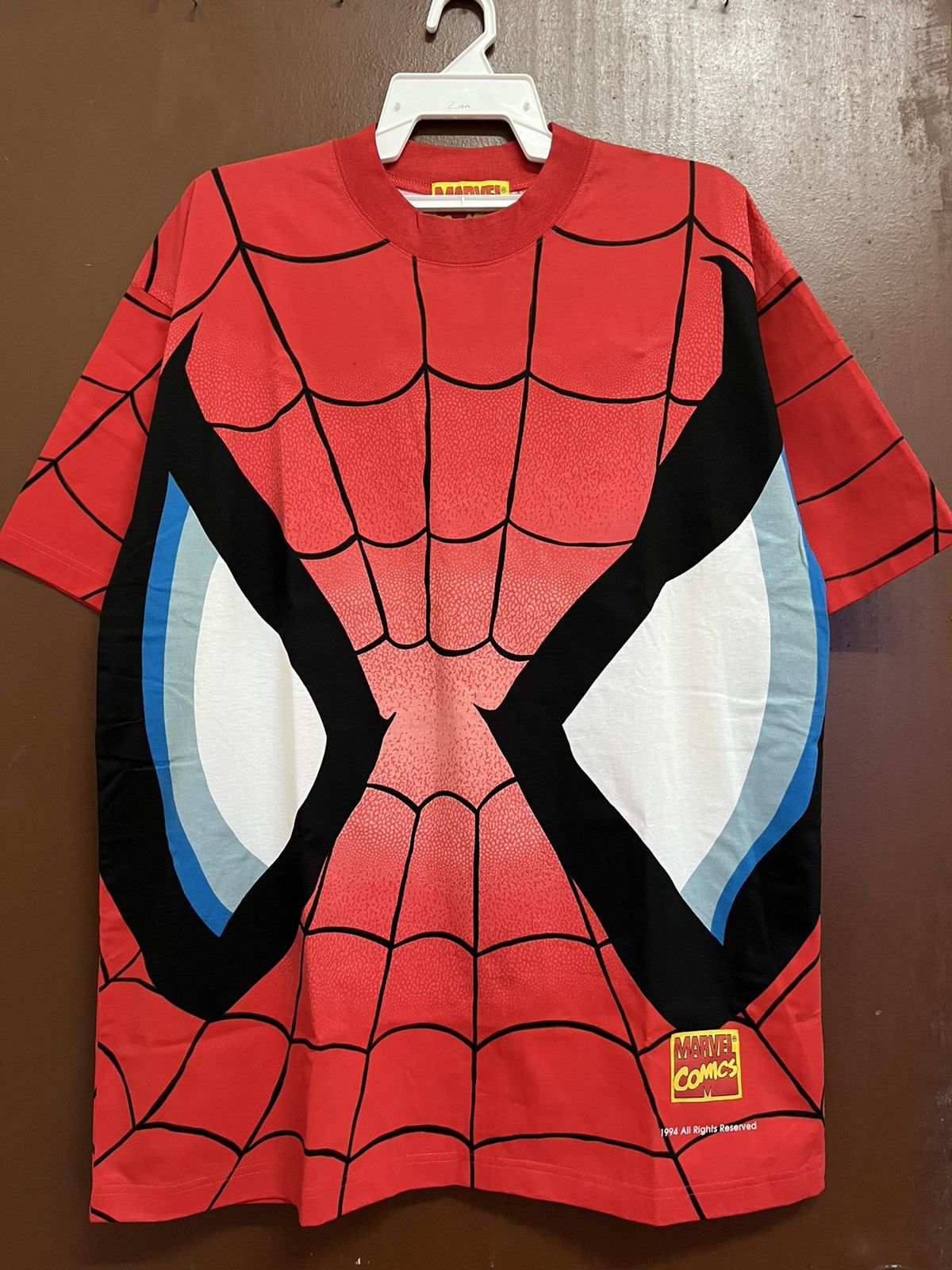 Marvel Comics × Vintage Vintage Deadstock Spiderman Marvel Comics 1994 Over Print Size US L / EU 52-54 / 3 - 1 Thumbnail