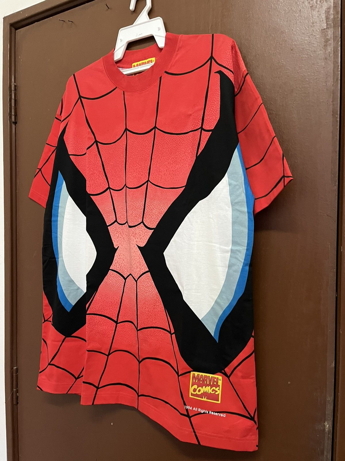 Marvel Comics × Vintage Vintage Deadstock Spiderman Marvel Comics 1994 Over Print Size US L / EU 52-54 / 3 - 2 Thumbnail