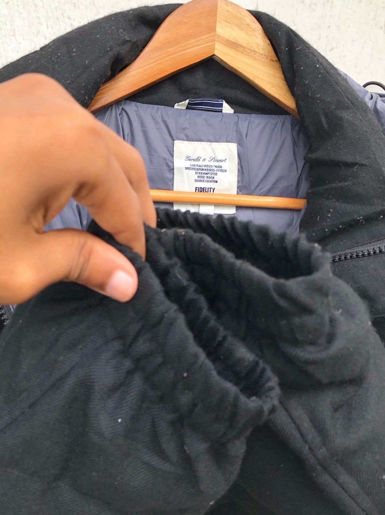 Fidelity Fidelity Black Shield Down Jacket Size US M / EU 48-50 / 2 - 11 Thumbnail
