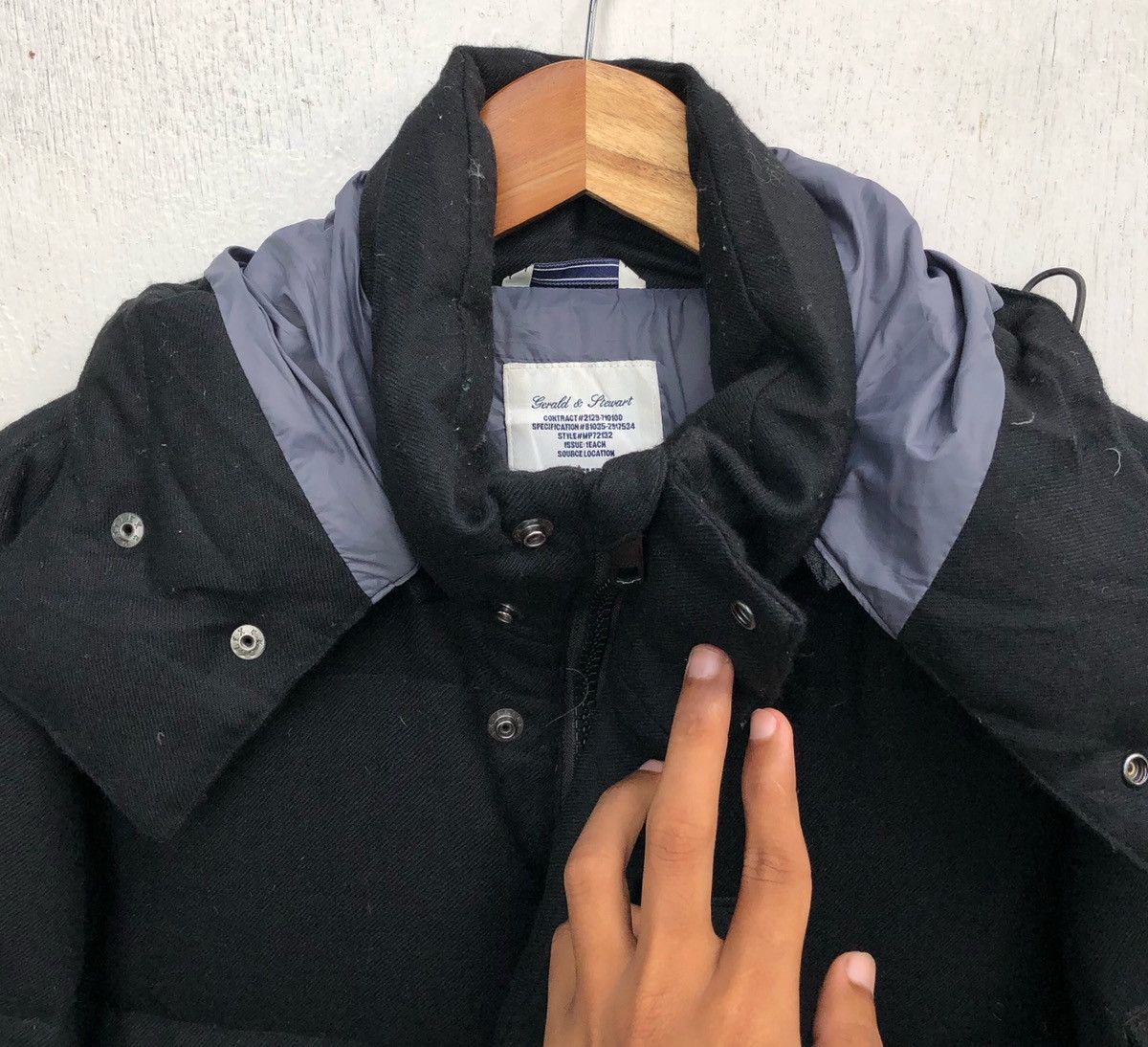 Fidelity Fidelity Black Shield Down Jacket Size US M / EU 48-50 / 2 - 5 Thumbnail