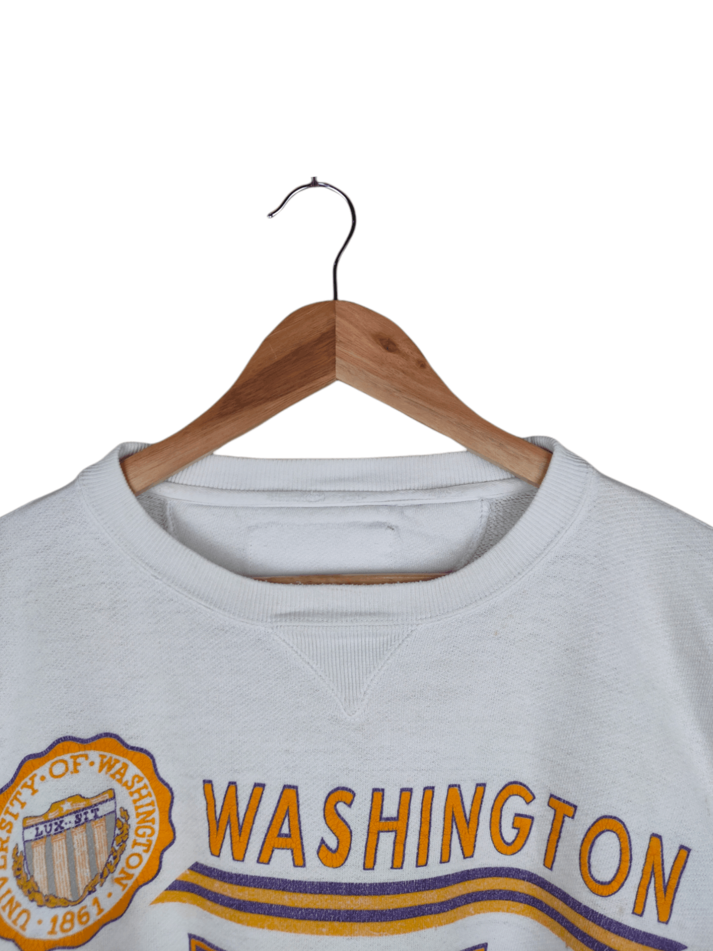 Vintage Vintage University of Washington Huskies Sweatshirt Size US XL / EU 56 / 4 - 2 Thumbnail