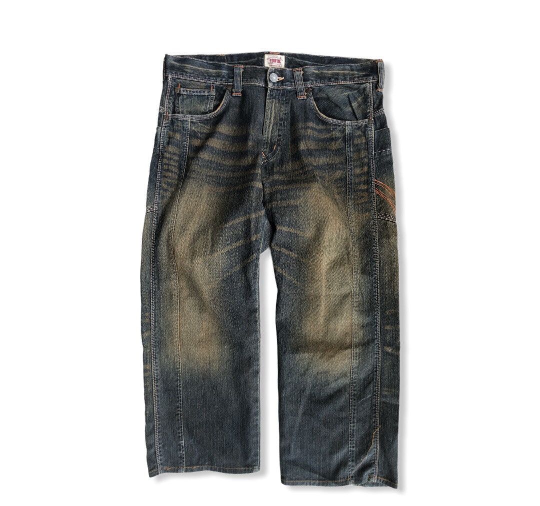 Image of Edwin Cropped Denim Pant, Men's (Size 40)