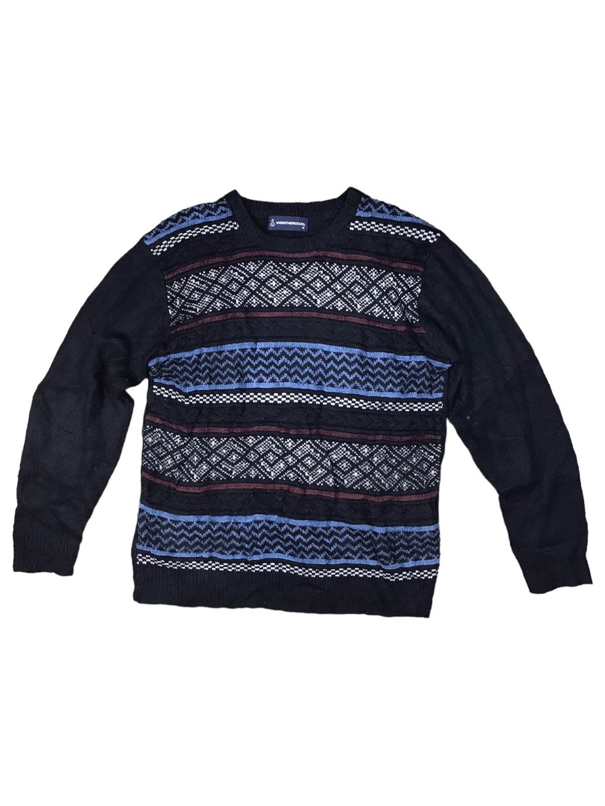 Japanese Brand × Vintage VINTAGE 90’s WEATHERCOCK SWEATSHIRT KNITWEAR Size US M / EU 48-50 / 2 - 1 Thumbnail