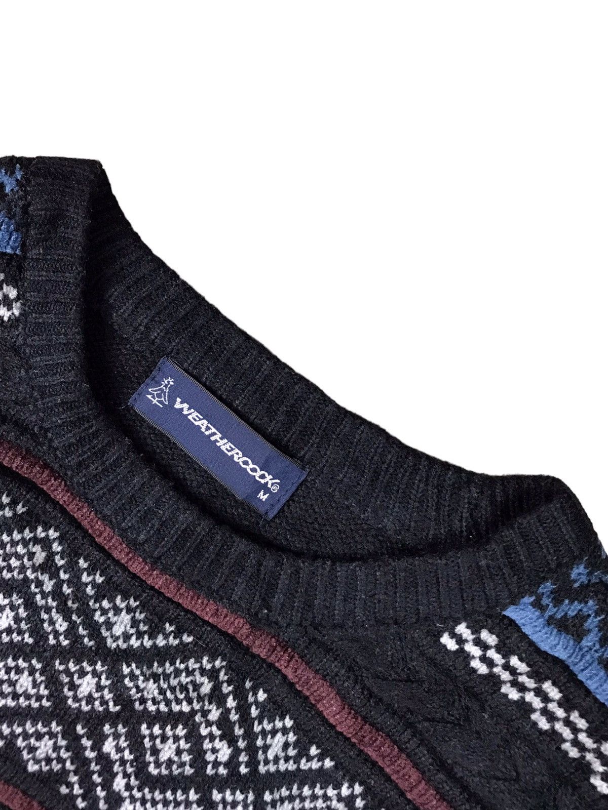 Japanese Brand × Vintage VINTAGE 90’s WEATHERCOCK SWEATSHIRT KNITWEAR Size US M / EU 48-50 / 2 - 3 Thumbnail