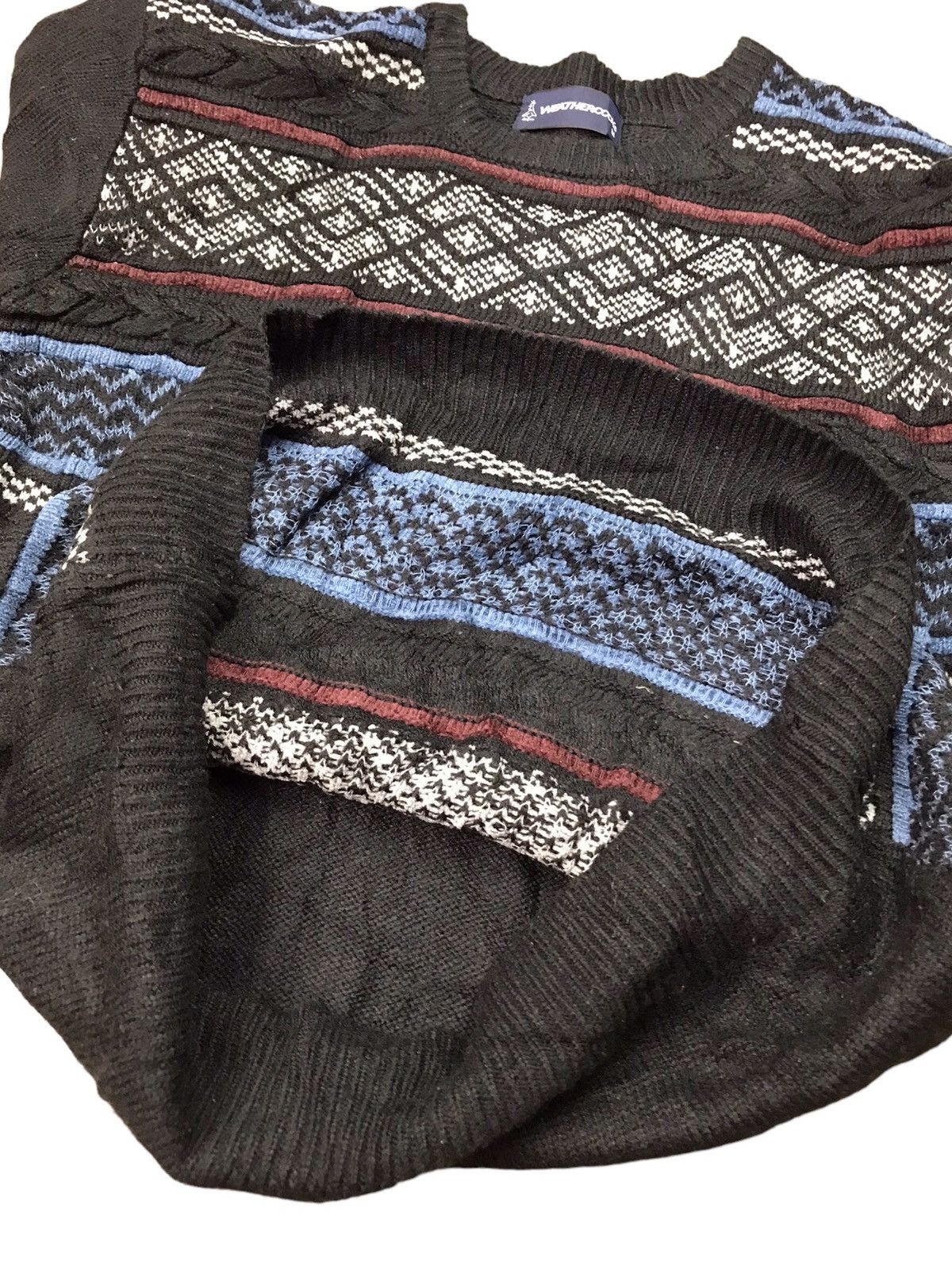 Japanese Brand × Vintage VINTAGE 90’s WEATHERCOCK SWEATSHIRT KNITWEAR Size US M / EU 48-50 / 2 - 5 Thumbnail