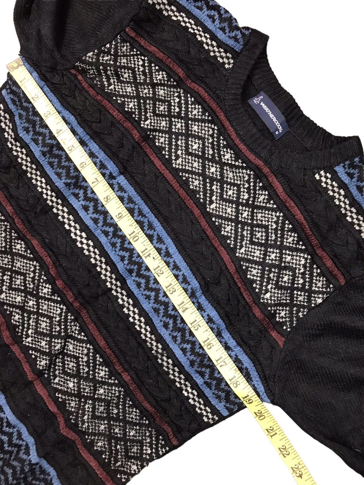 Japanese Brand × Vintage VINTAGE 90’s WEATHERCOCK SWEATSHIRT KNITWEAR Size US M / EU 48-50 / 2 - 6 Thumbnail