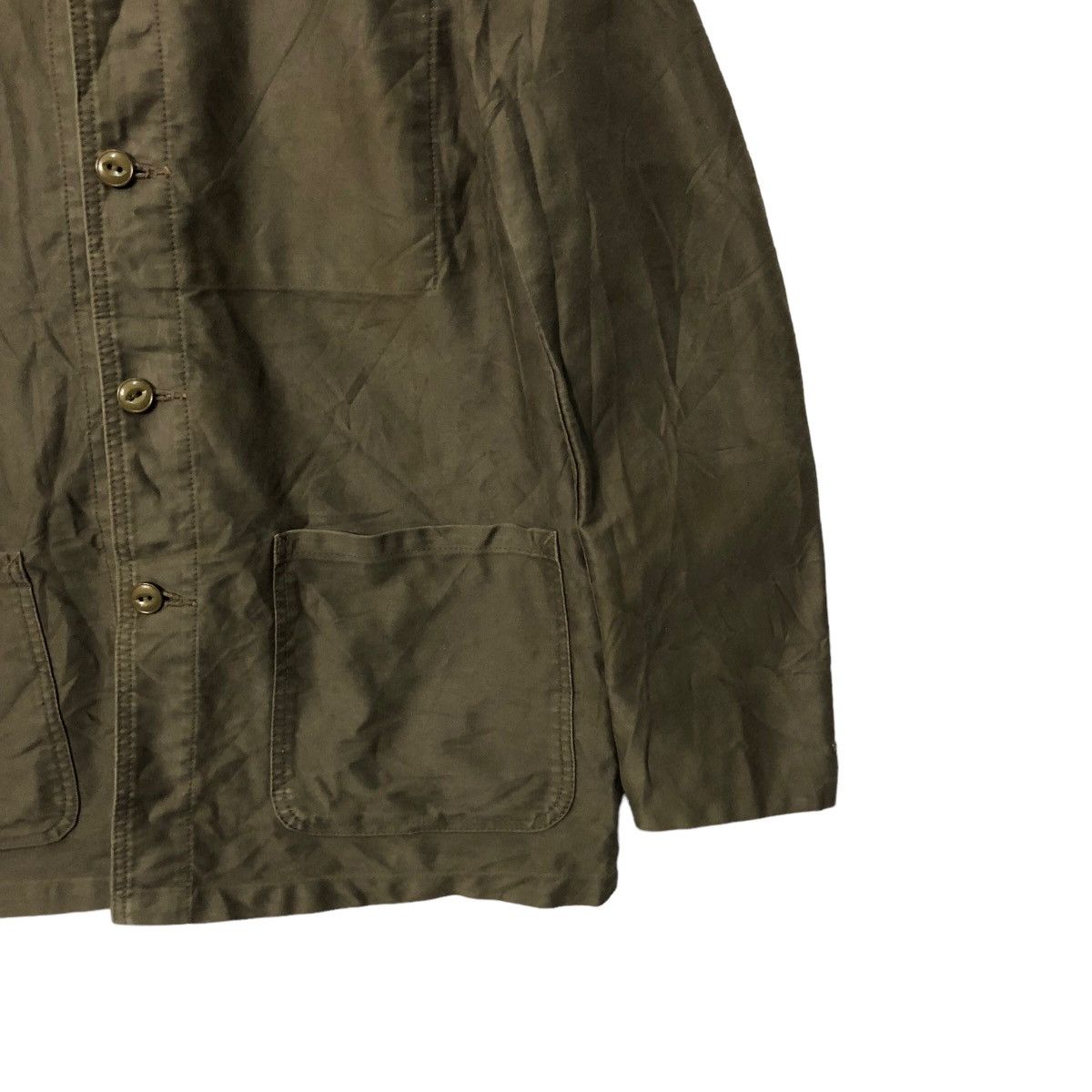 Issey Miyake Vintage Ships Button Ups Parka Jacket Made in Japan Size US L / EU 52-54 / 3 - 2 Thumbnail